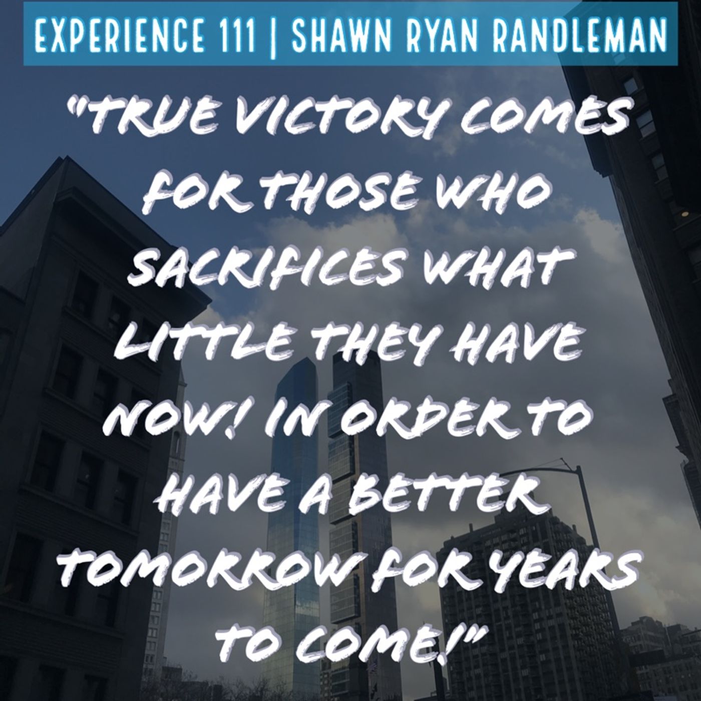 From Experience By Shawn Ryan Randleman
