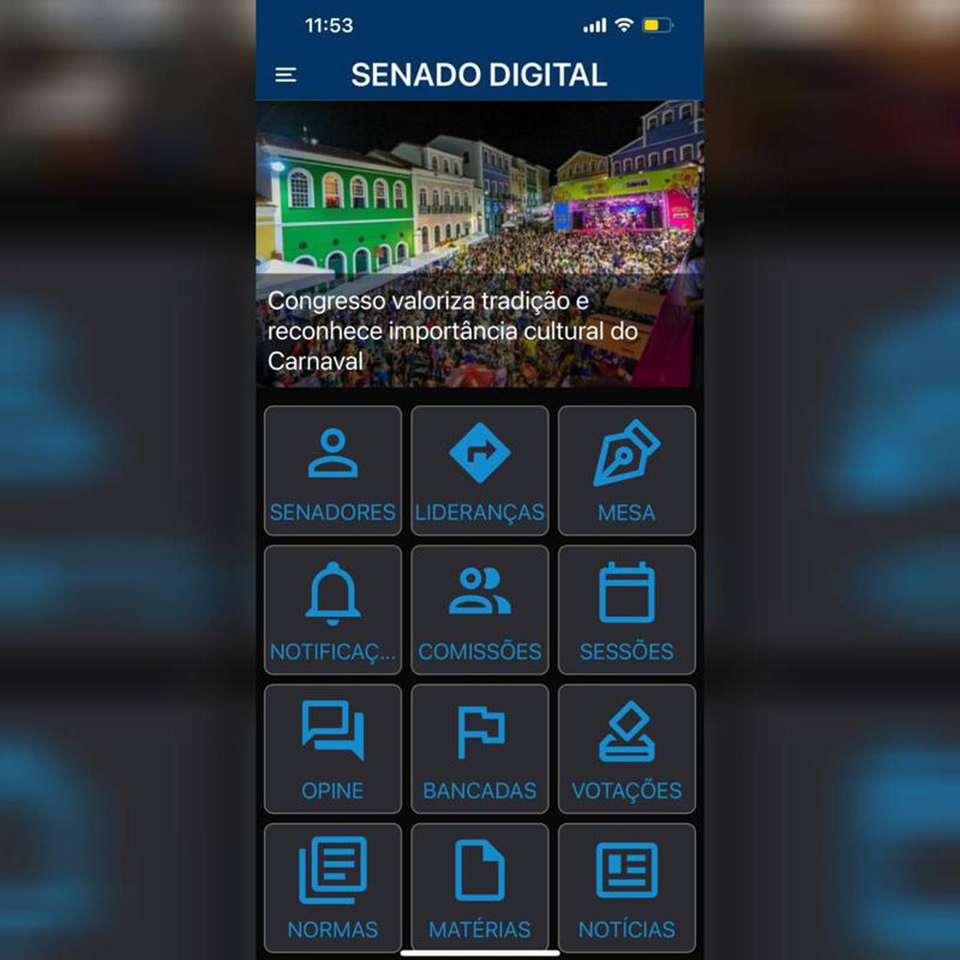 Projetos da Semana no Senado Federal