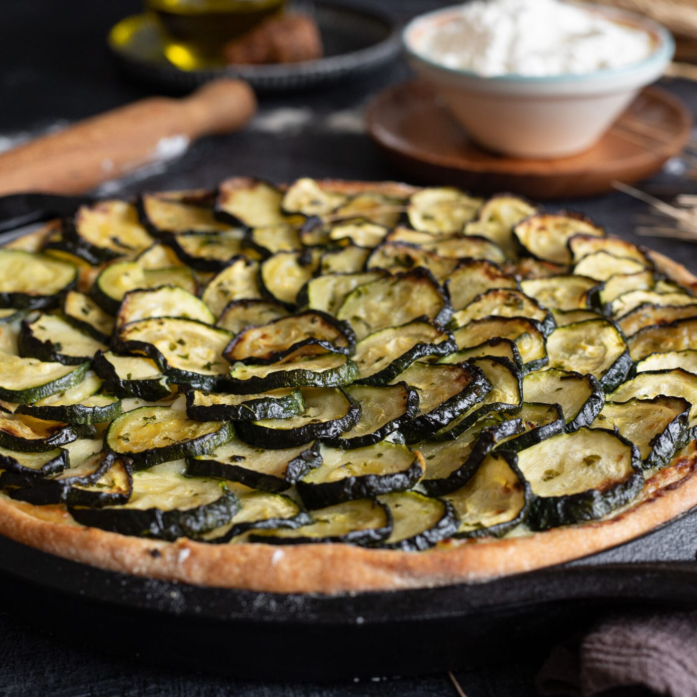 Torta salata alle zucchine con pasta matta episode artwork