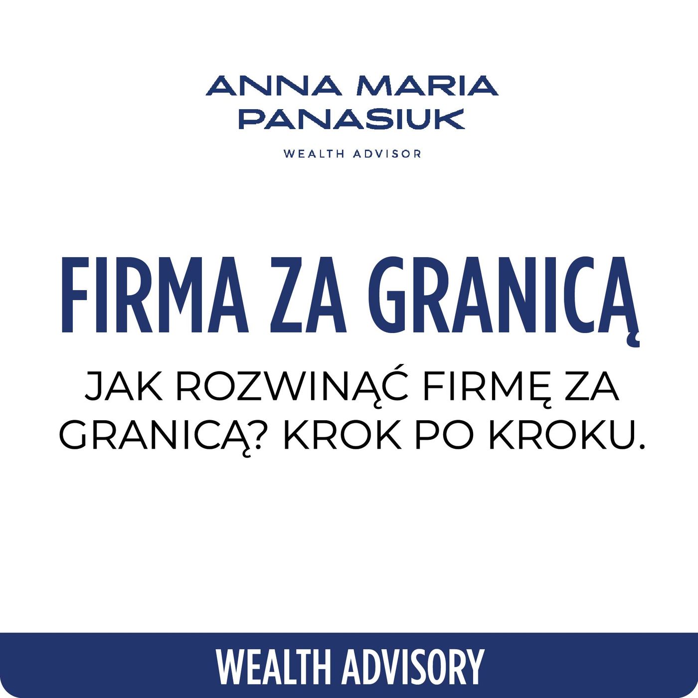 Wealth Advisory -AMP