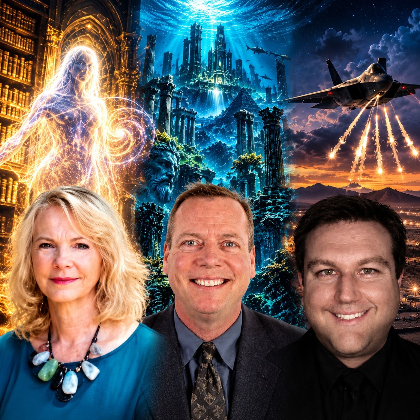 Ep. #299: Akashic Records, Aliens from Atlantis, and Air Chaff Incidents w/ Maureen St. Germain, Bobby Eckert & Tyler Rogoway