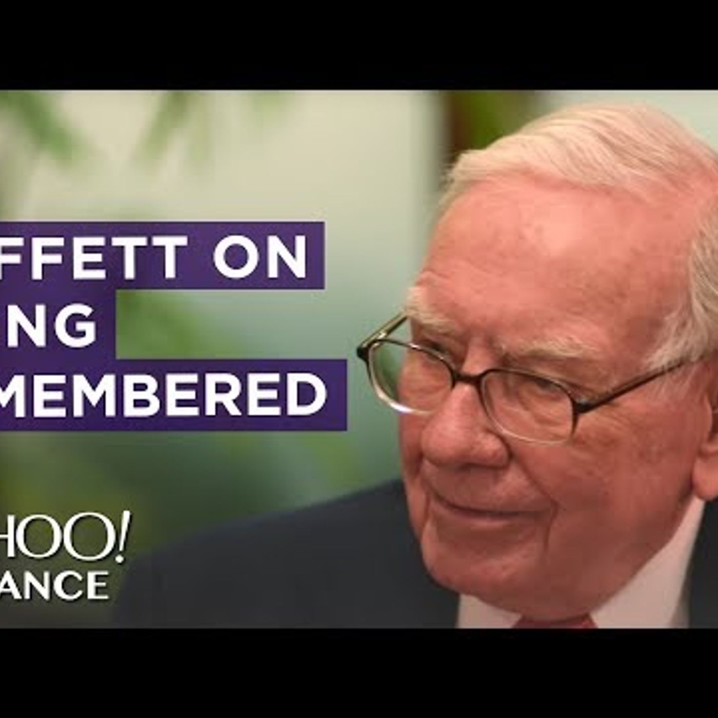 082. Warren Buffett wants to be remembered, but not as an investor