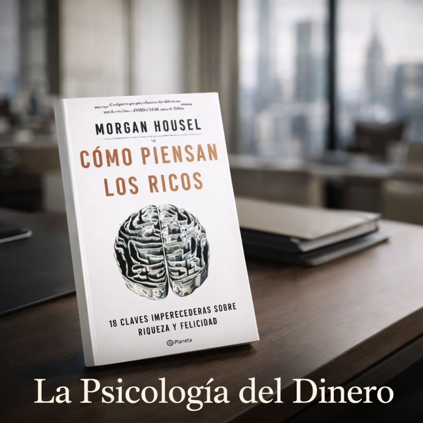 De fondo un libro