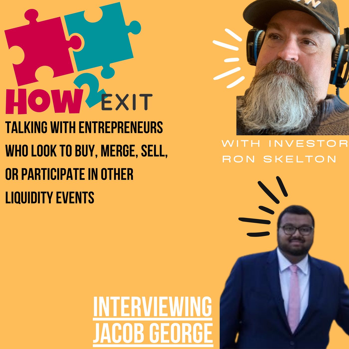 How2Exit Episode 42: Jacob George- Founder of George + Company Investment Bank headquartered in NYC. Image