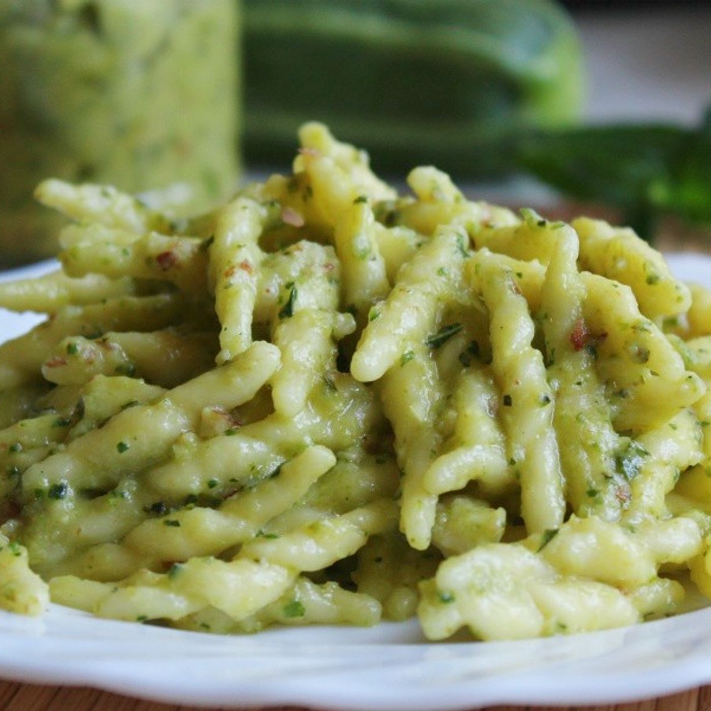 Pasta con crema di zucchine e noci episode artwork