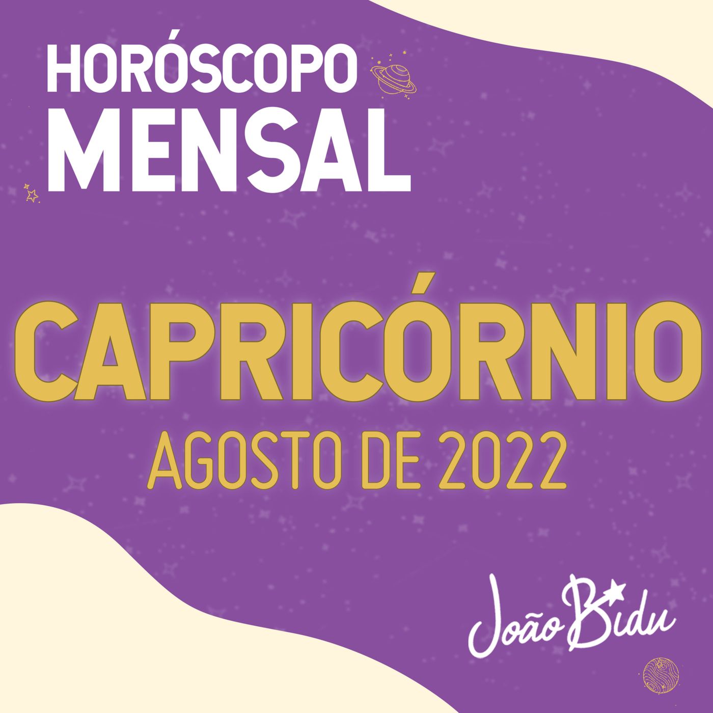Horóscopo do Mês por João Bidu