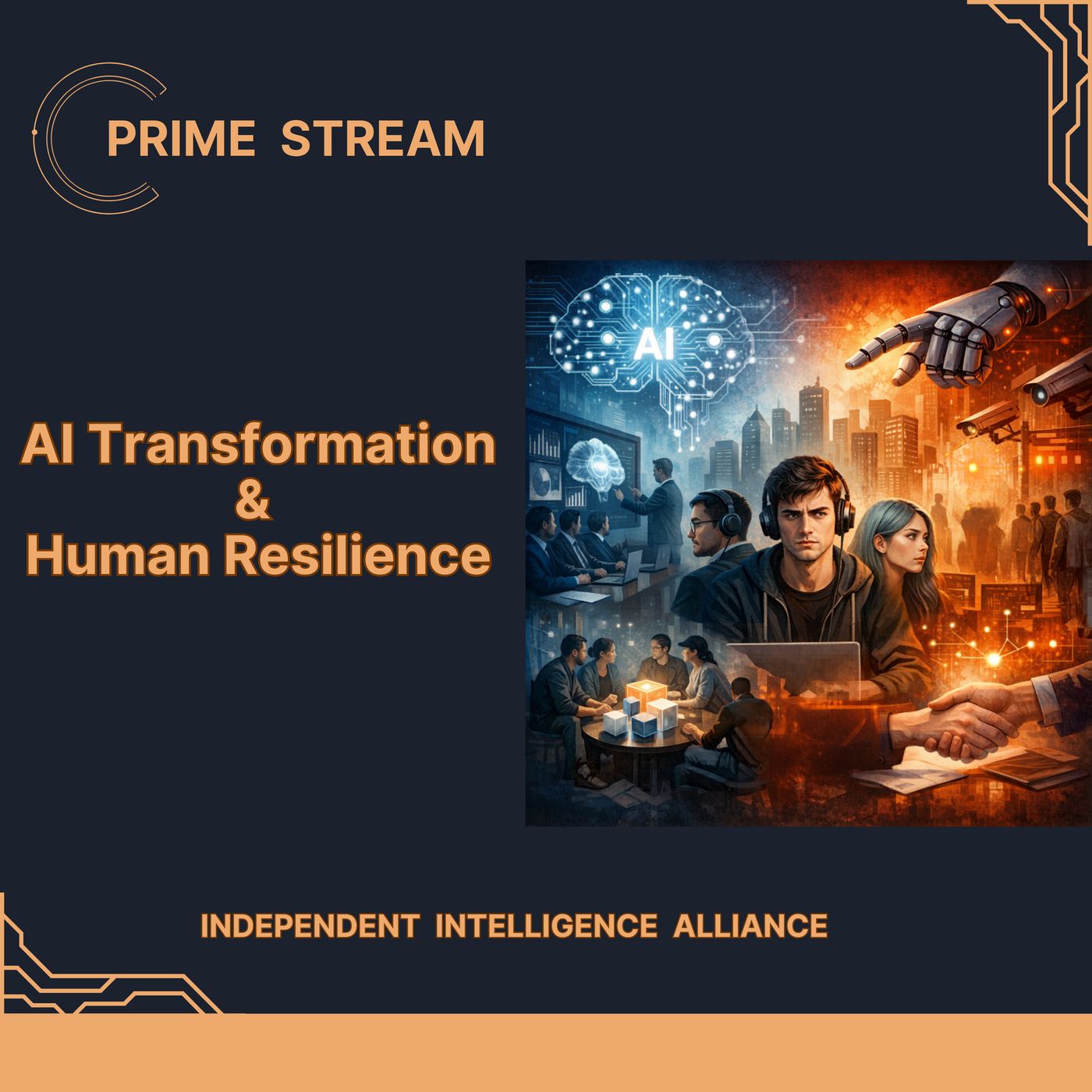 AI Transformation and Human Resilience episode artwork