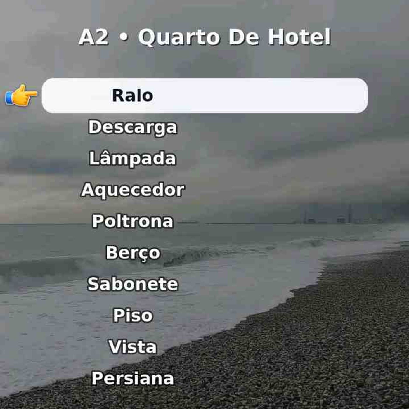 Salve e repita em voz alta_ quarto de hote