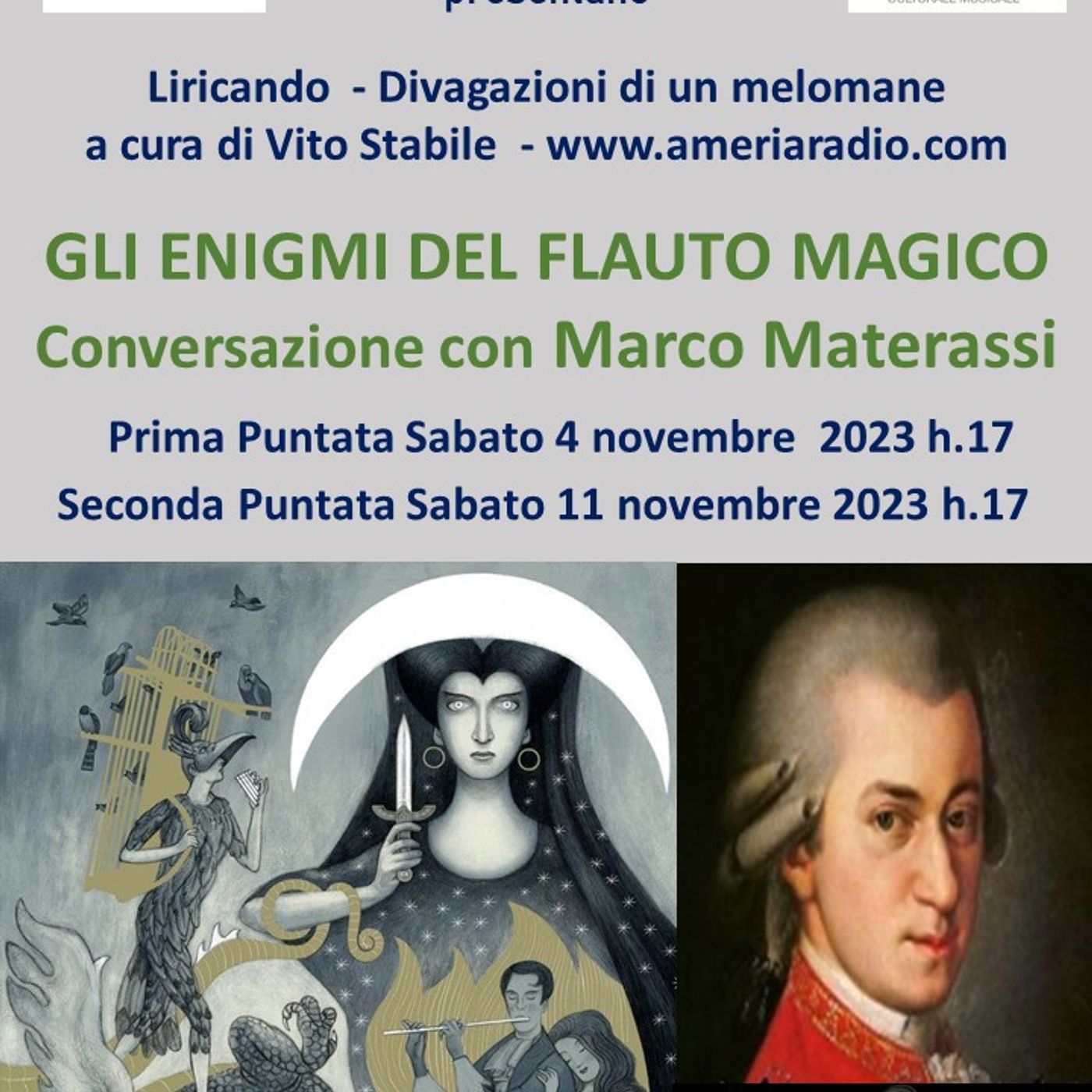Liricando divagazioni di un melomane - Gli enigmi del Flauto Magico 2° puntata episode artwork