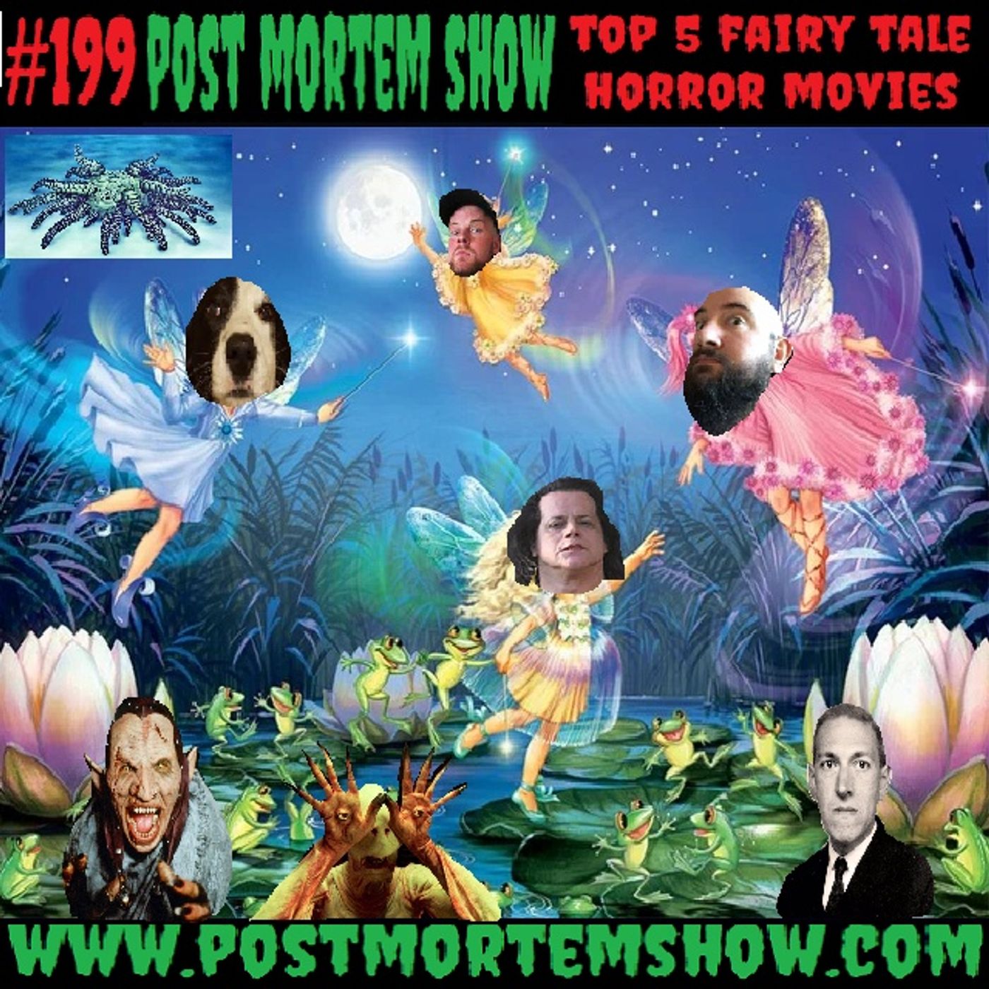 e199 - Dickfish Invaders (Top 5 Fairytale Horror Movies) episode artwork