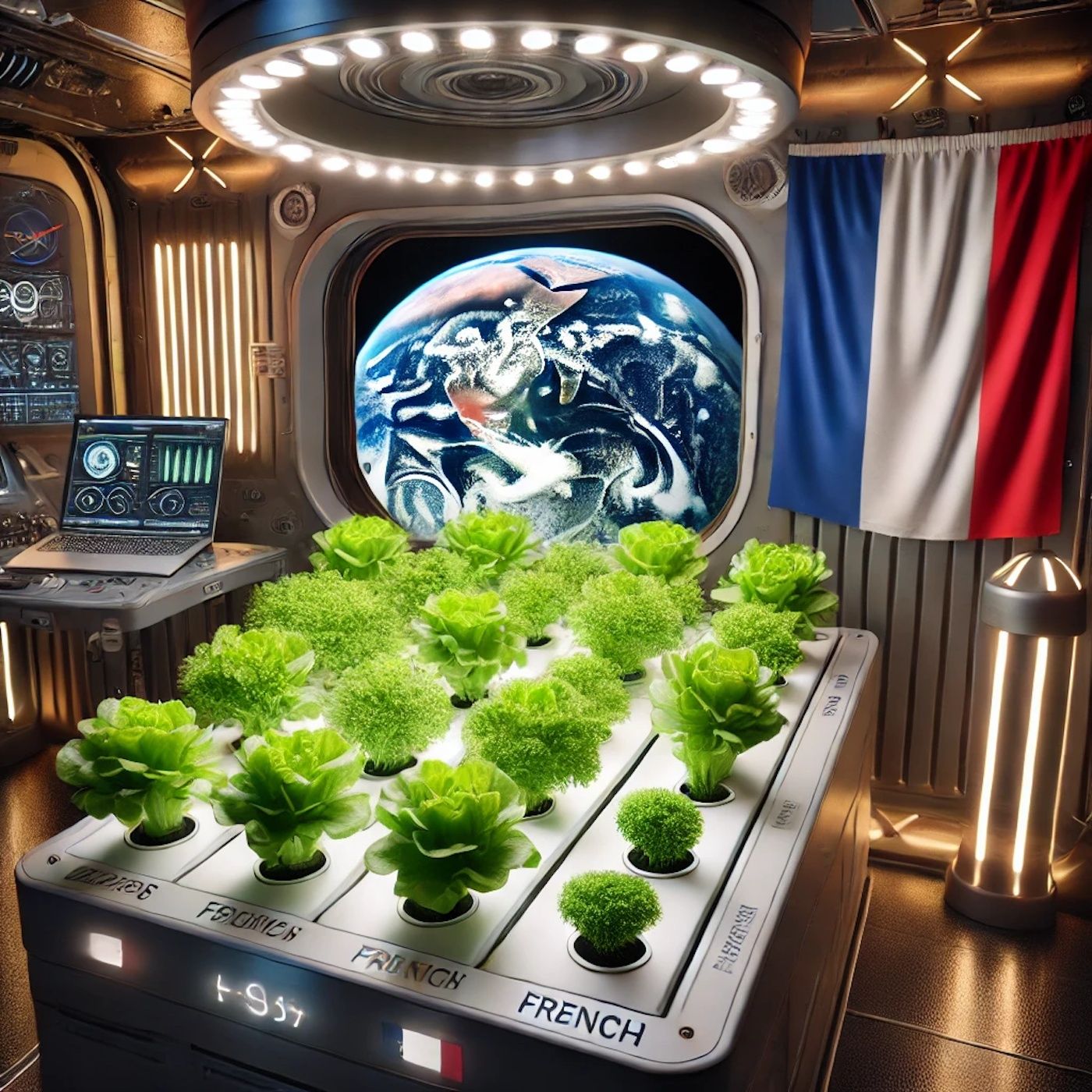 Tu t'es déjà demandé si on pouvait cultiver de la salade dans l'espace ? episode artwork