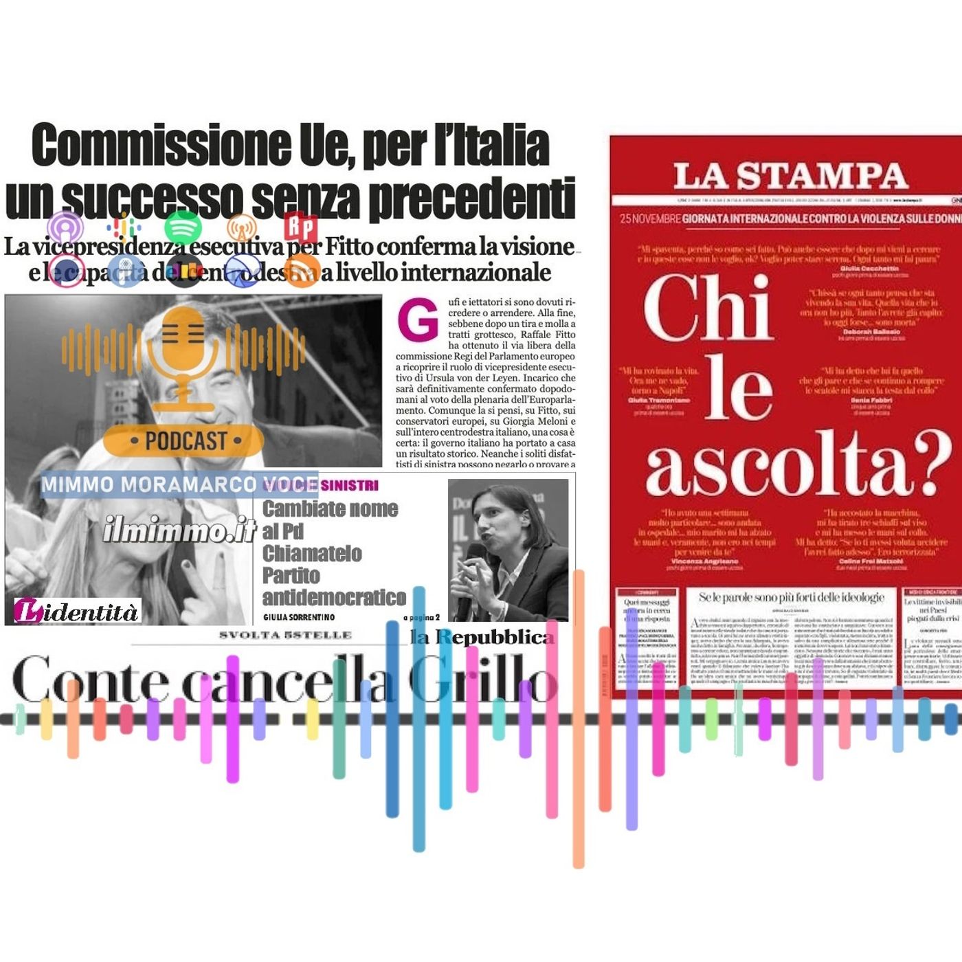Rassegna stampa del 25 novembre 2024 episode artwork