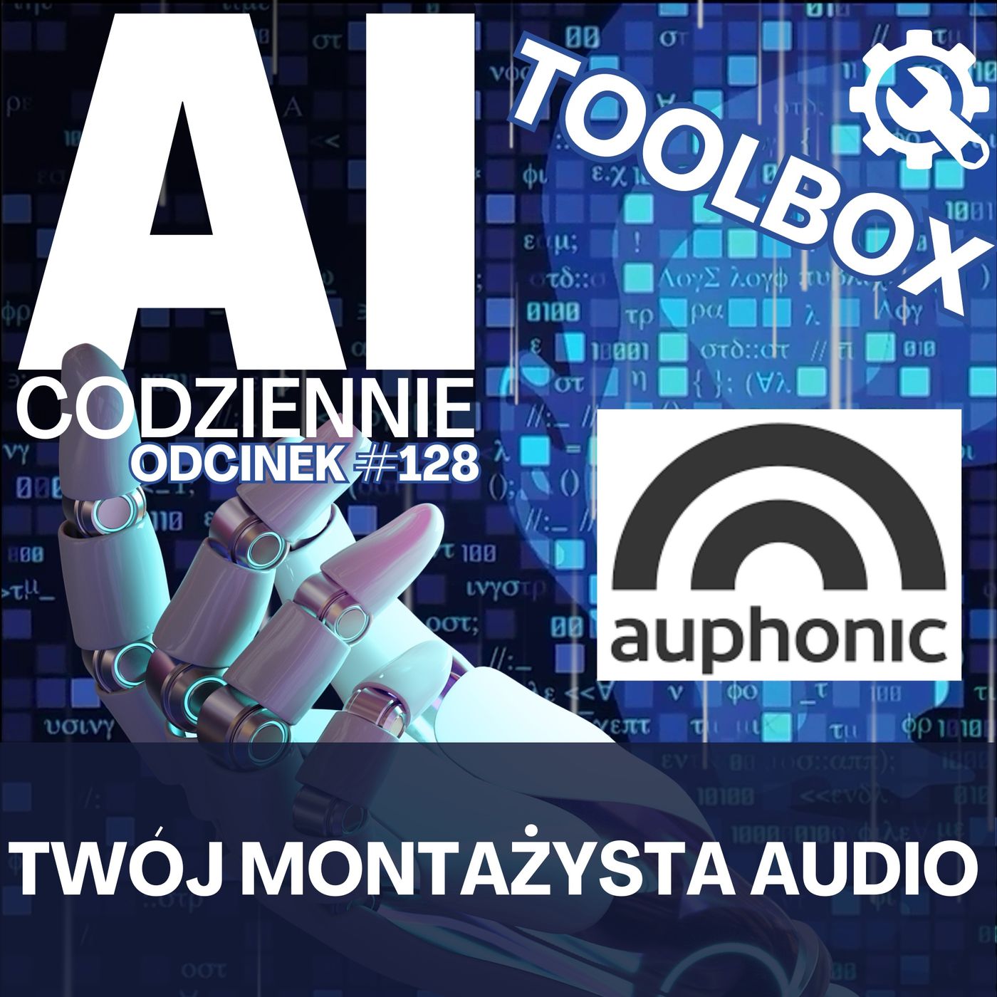 cover of episode 🎮 Gra AI, 📜 AI Act – Więcej Info, 🤖 Nvidia i Roboty, 🐋 AI vs. Masowa Śmierć Wielorybów, 🛠🧰 Toolbox 🎙️ Auphonic czyli Twój Montażysta