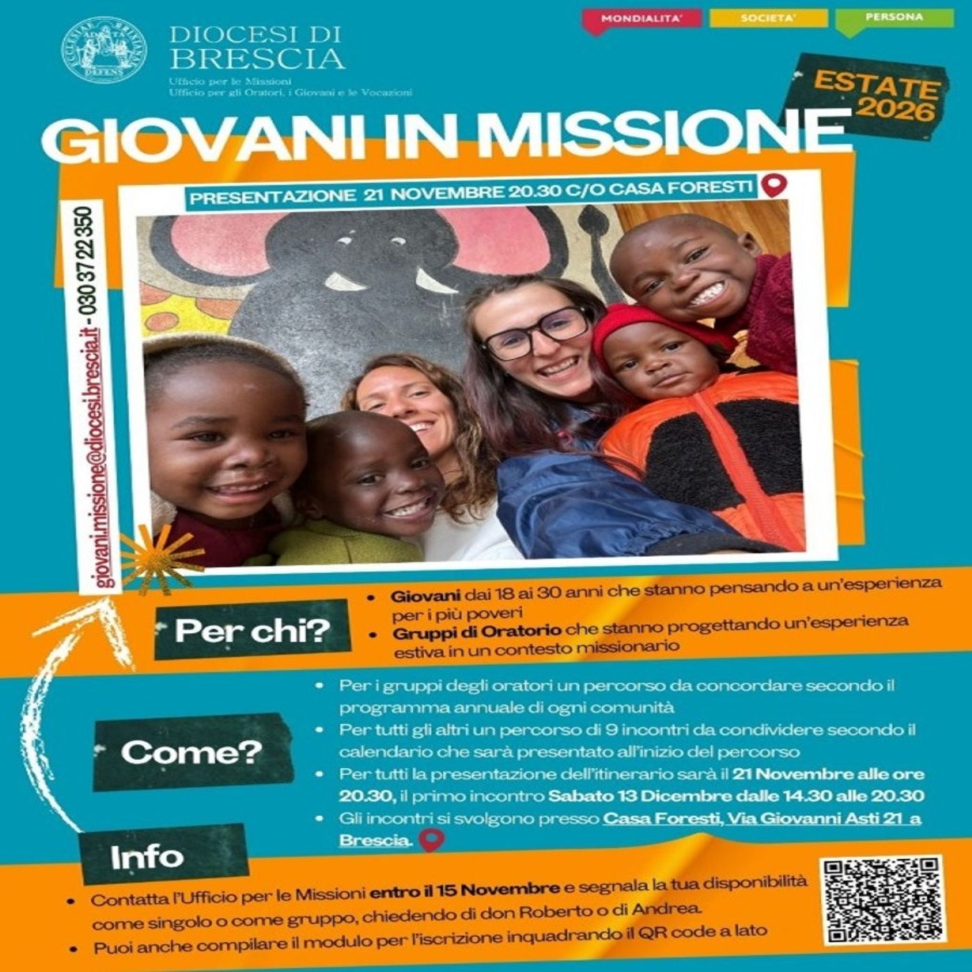 Giovani in Missione, l'occasione di incontrare l'Altro (e se stessi): intervista a Andrea Burato  -  31 ottobre 2025 episode artwork