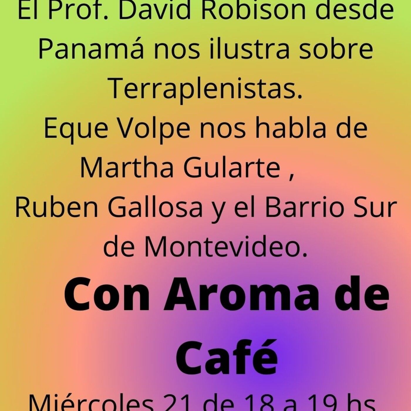 Con Aroma de Café