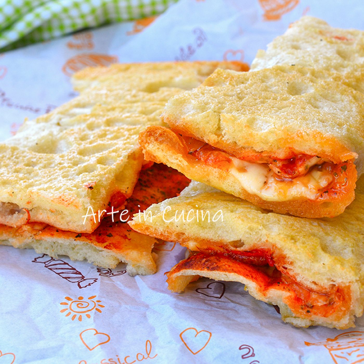 Pizzette al taglio sarde morbide e facili