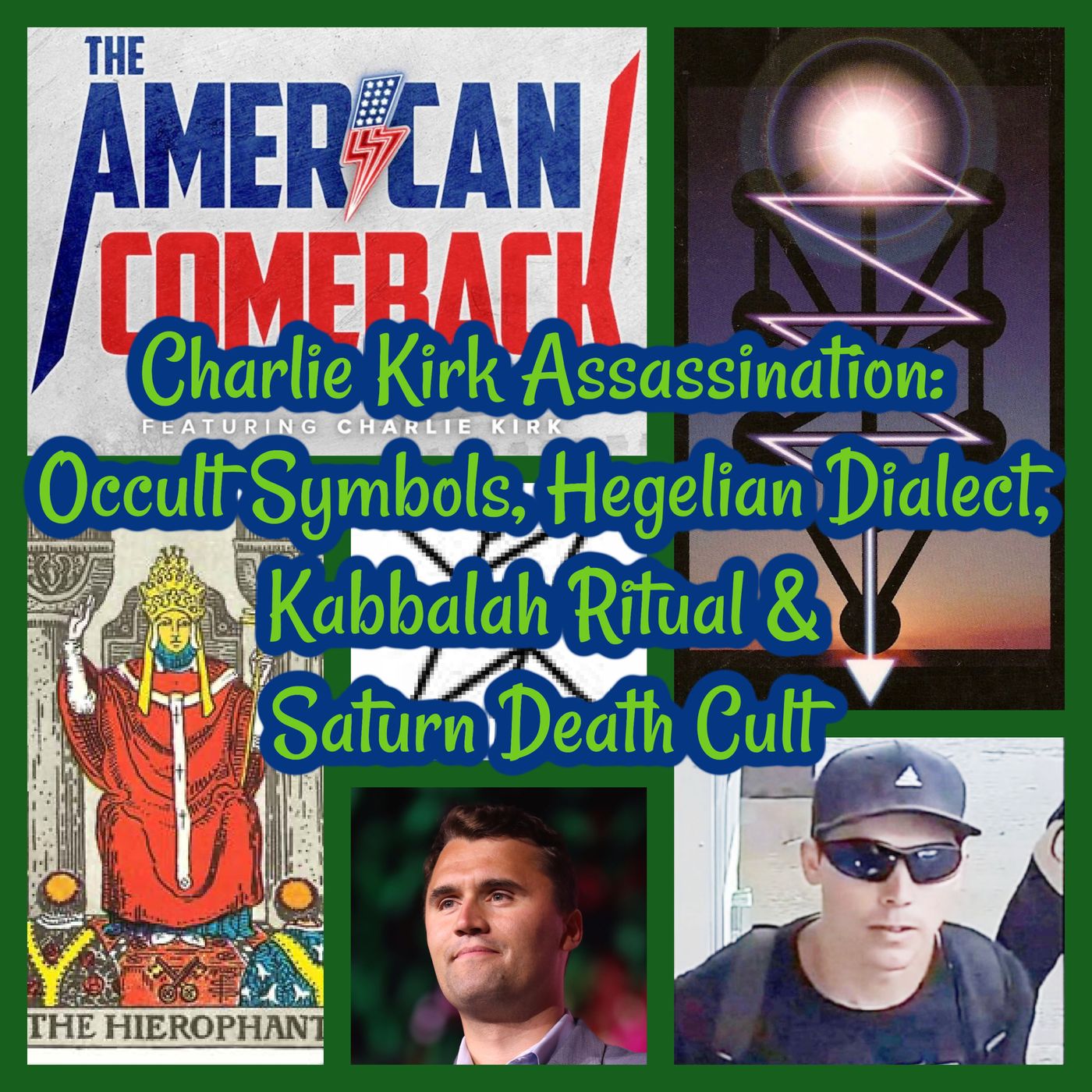 Charlie Kirk Assassination: Occult Symbols, Hegelian Dialect, Kabbalah Ritual & Saturn Death Cult