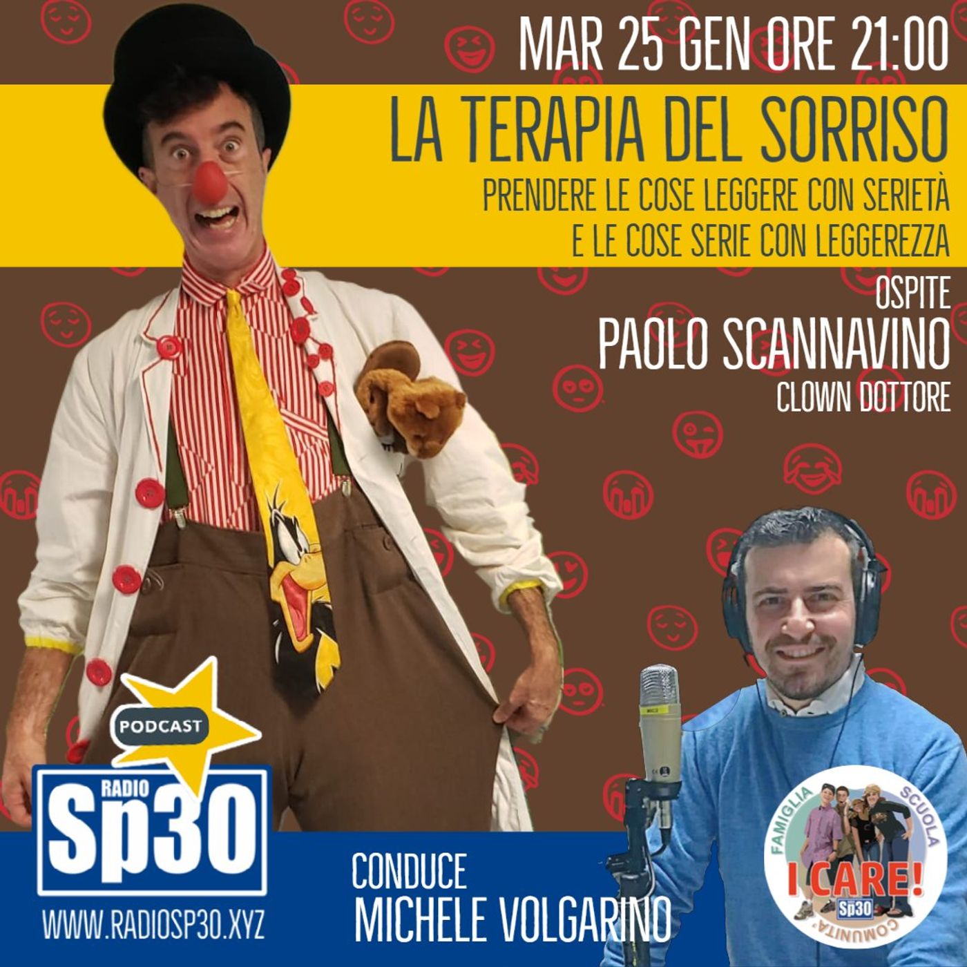 #ICARE - La terapia del Sorriso: prendere le cose leggere con serietà e le cose serie con leggerezza - Paolo Scannavino episode artwork