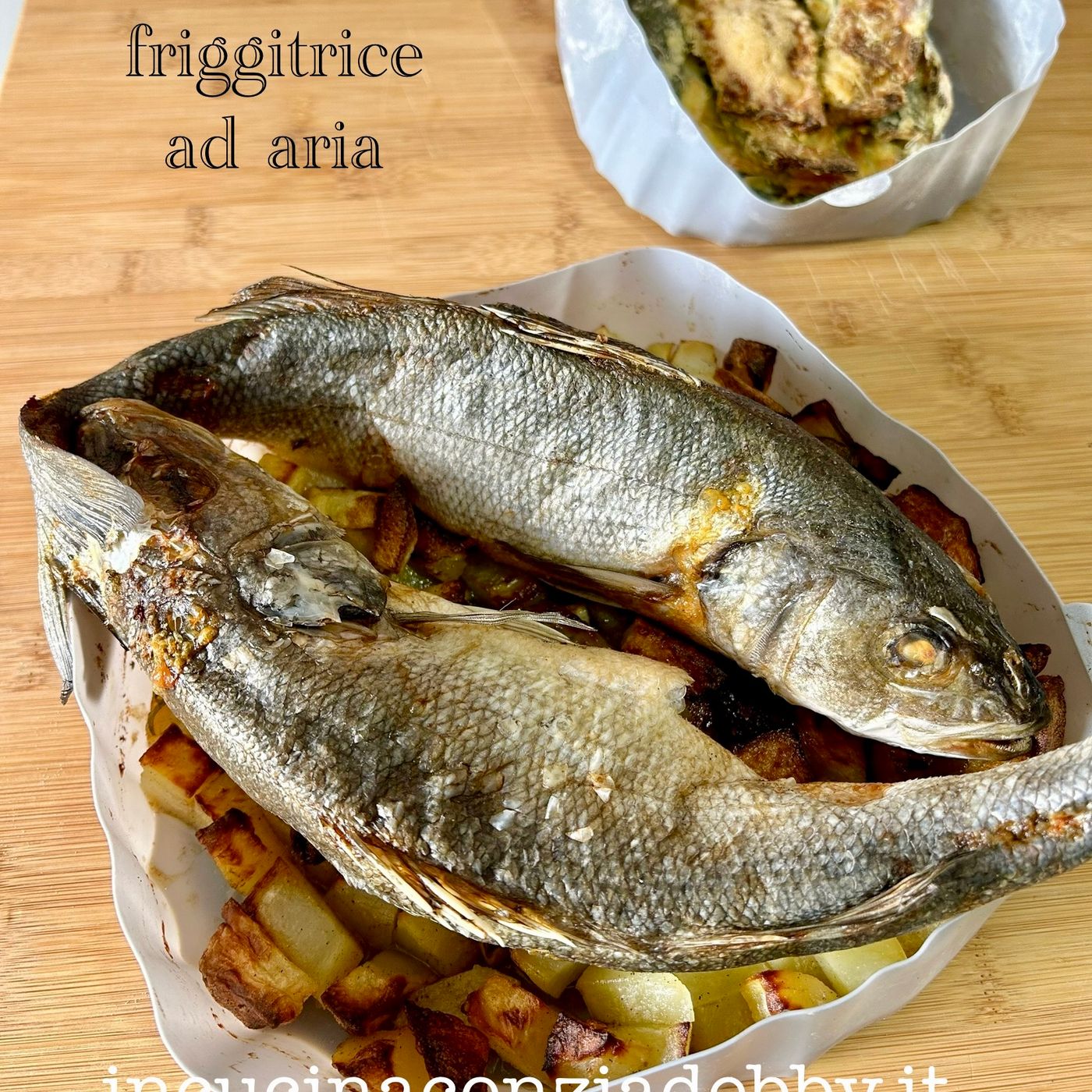 Branzino con patate in friggitrice ad aria episode artwork