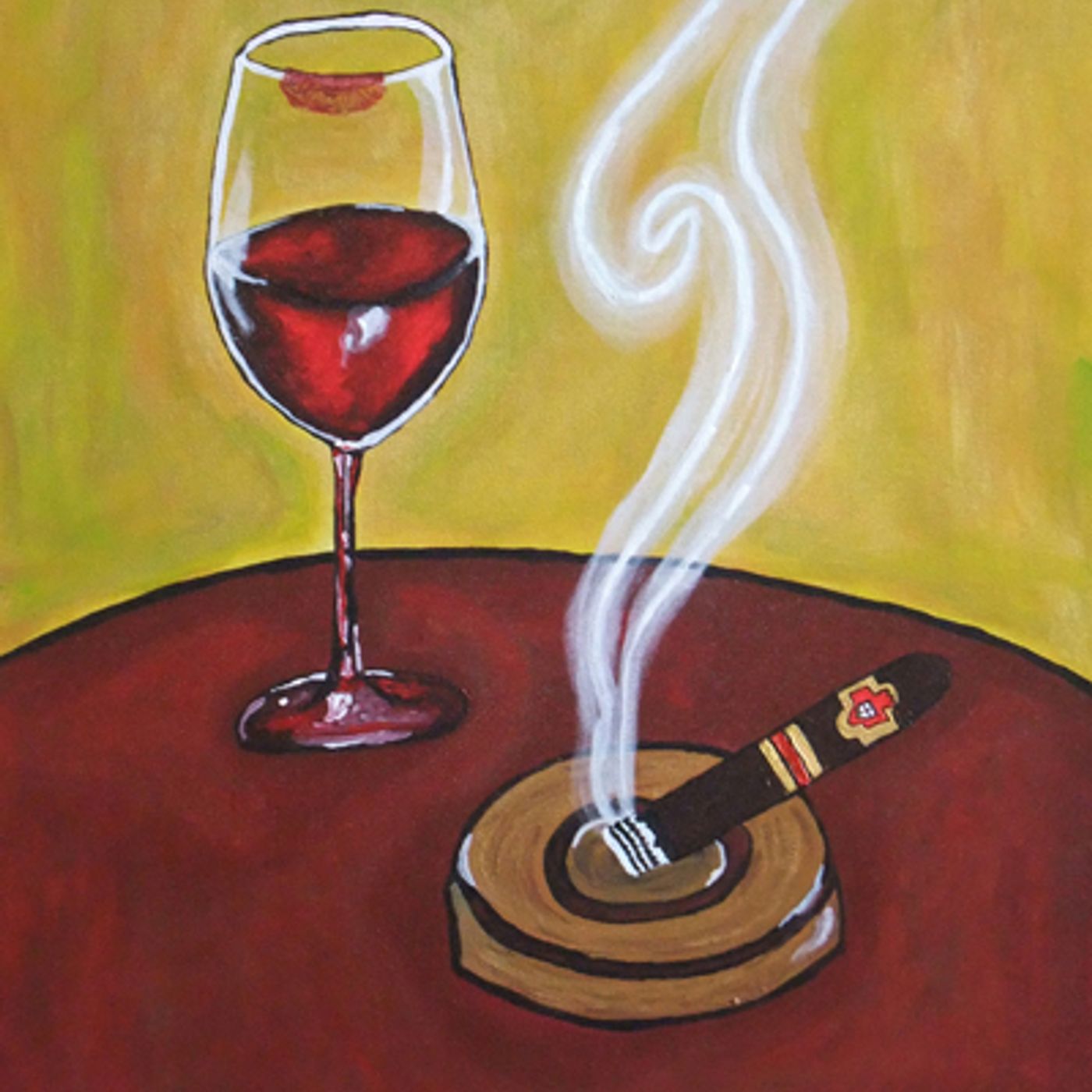 Rødvin og Smøger af Gustav Albjerg