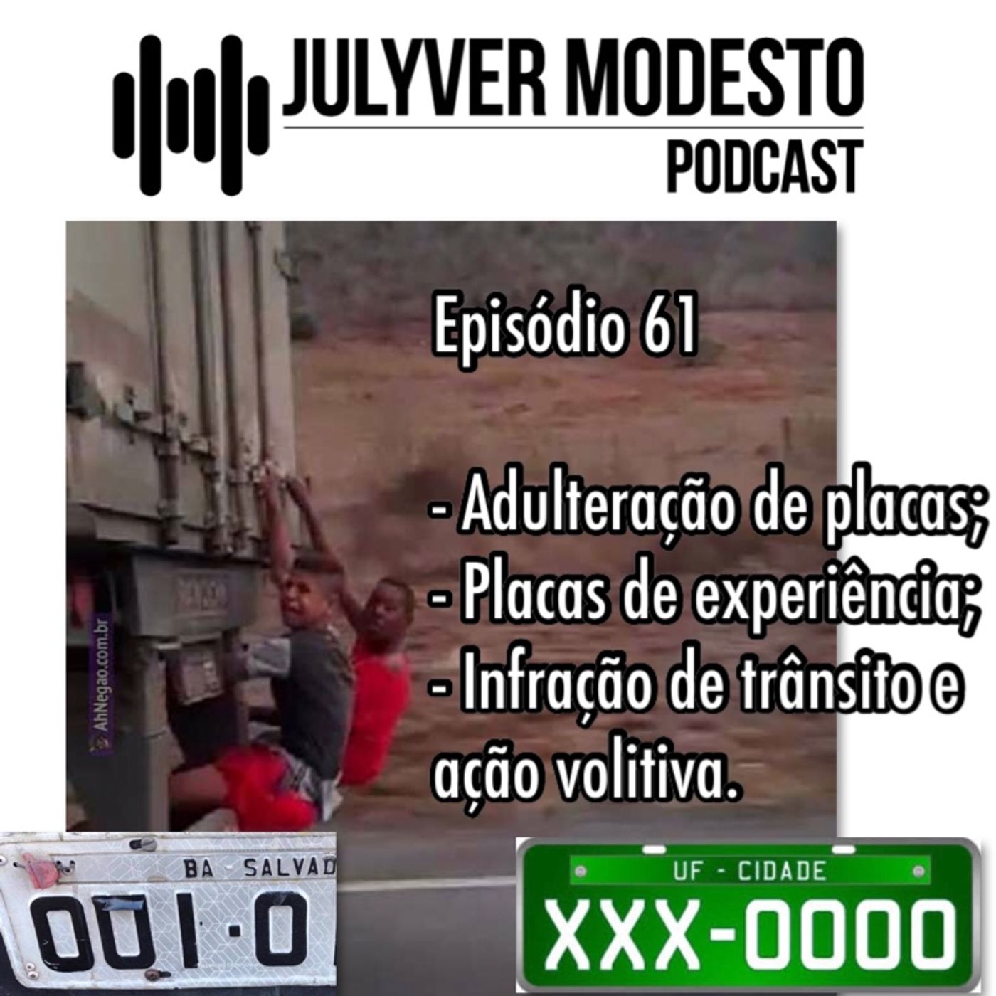 Trânsito, por Julyver Modesto