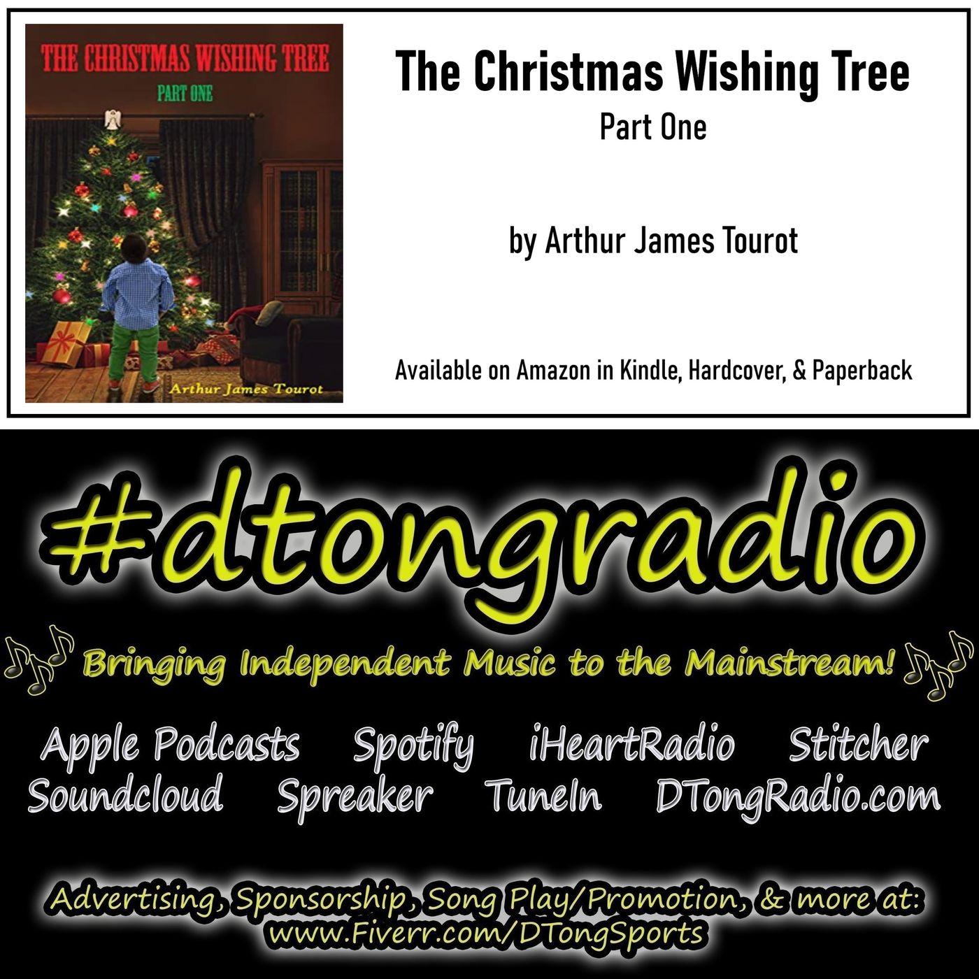 #NewMusicFriday on #dtongradio - Powered by The Christmas Wishing Tree: Pt 1 on Amazon episode artwork