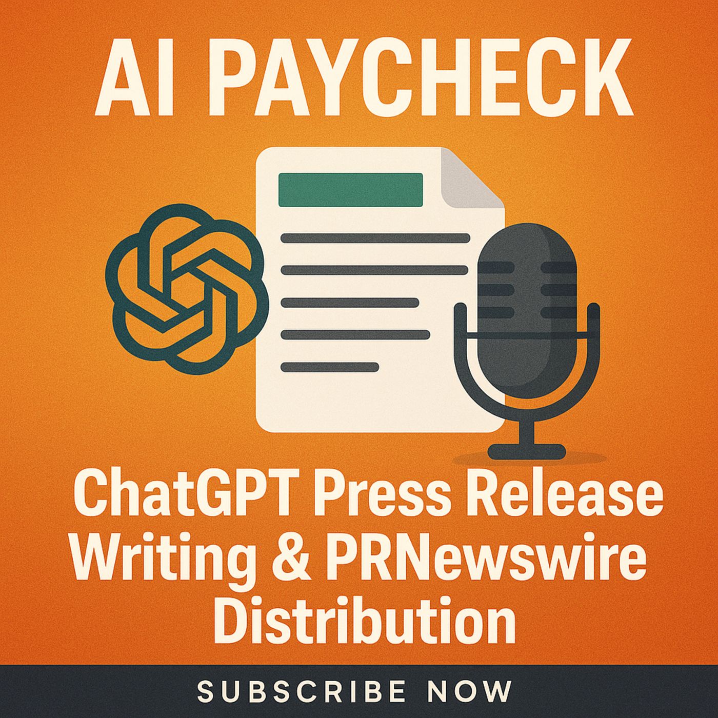 Passive Income with ChatGPT: Turn AI Press Release Writing & PRNewswire Distribution into a $150/Release Side Hustle