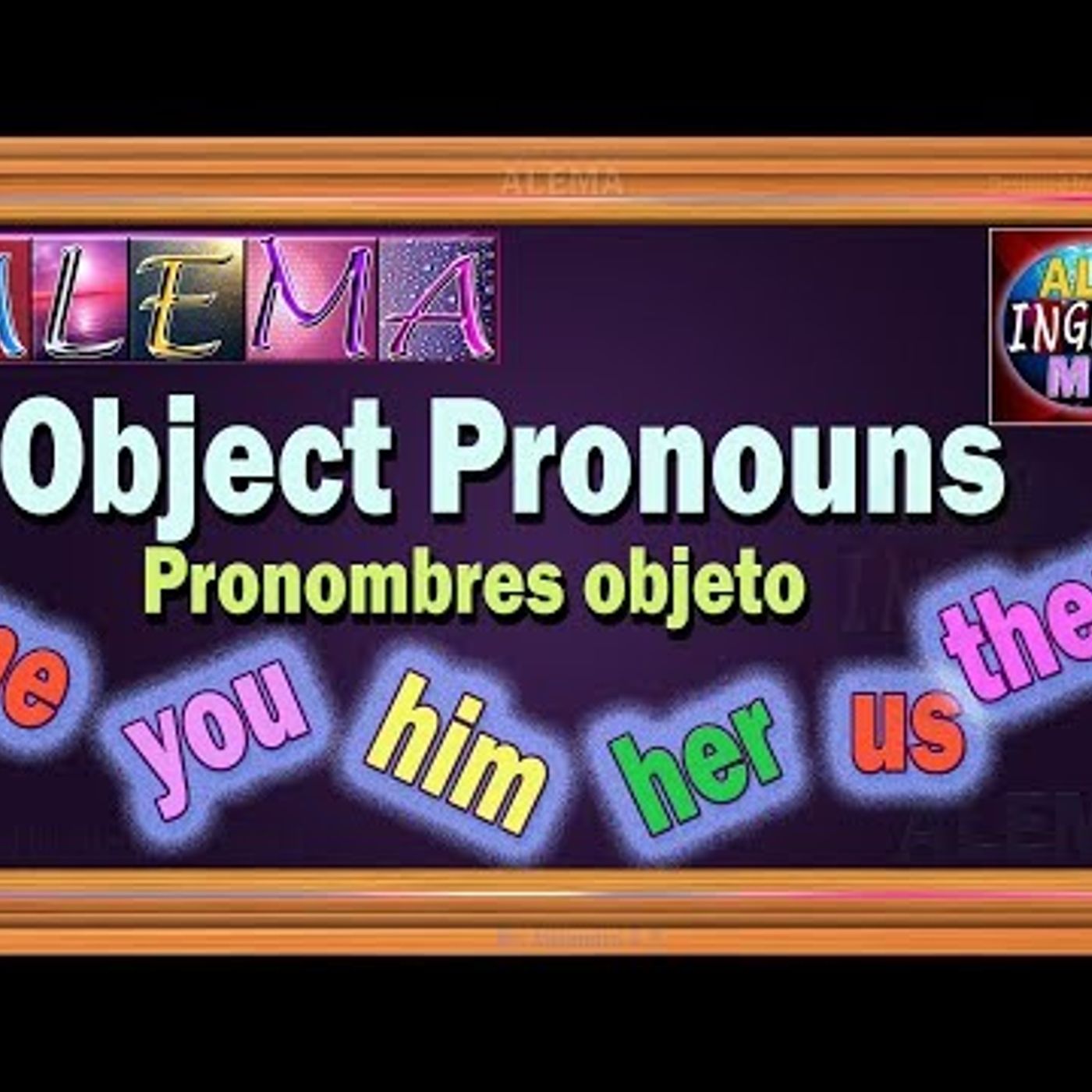 37. Pronombres Objeto En Ingles Diferencia Entre Object Pronouns y Subject Pronouns Lección # 29