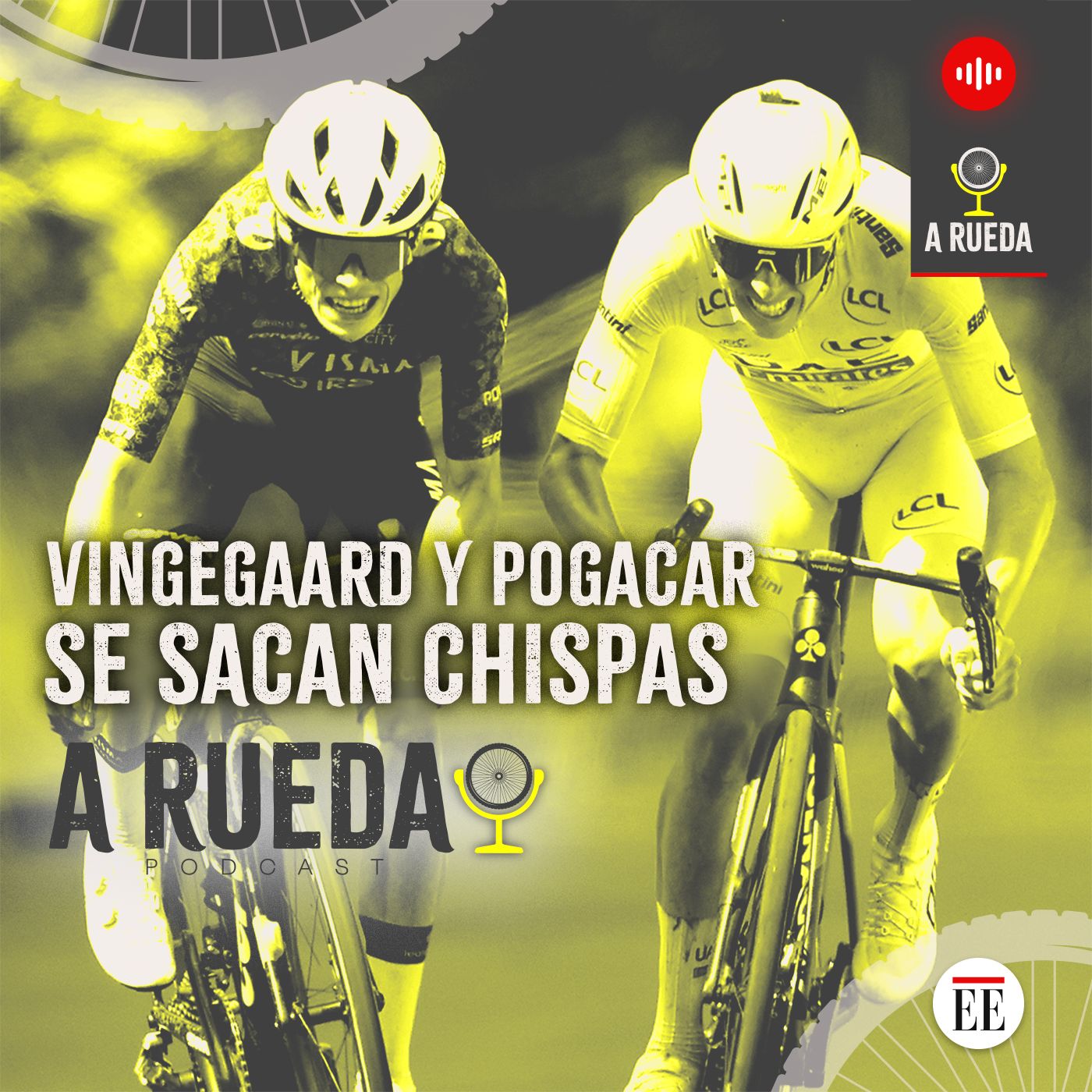 Vingegaard y Pogacar se sacan chispas, pero la etapa es del danés. episode artwork