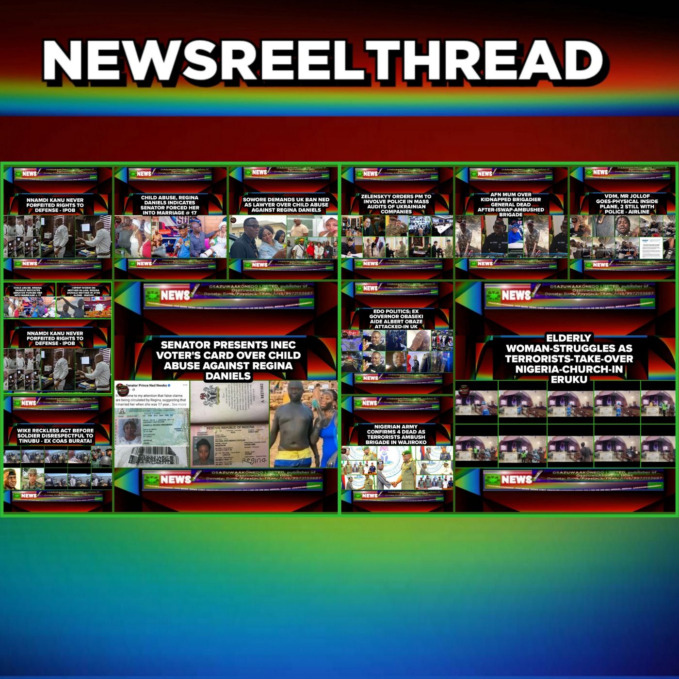 NewsReelThread @8pm 19-11