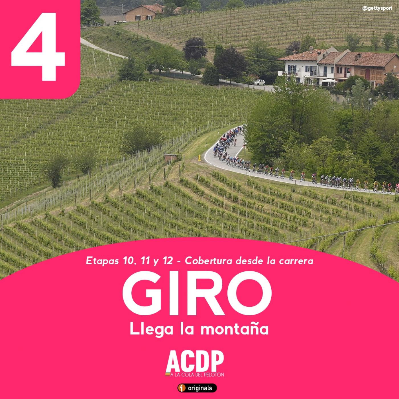 #4 | Especial Giro de Italia: Llega la montaña | A la Cola del Pelotón episode artwork