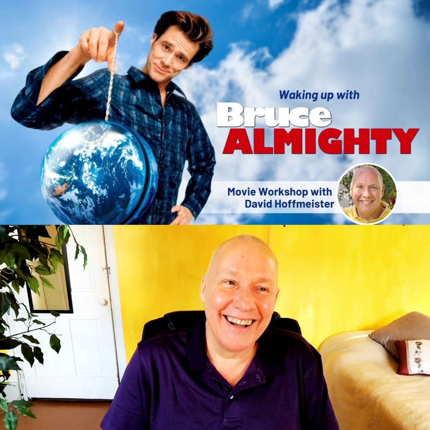 Movie "Bruce Almighty" Commentary by David Hoffmeister - Weekly Online Movie Workshop episode artwork