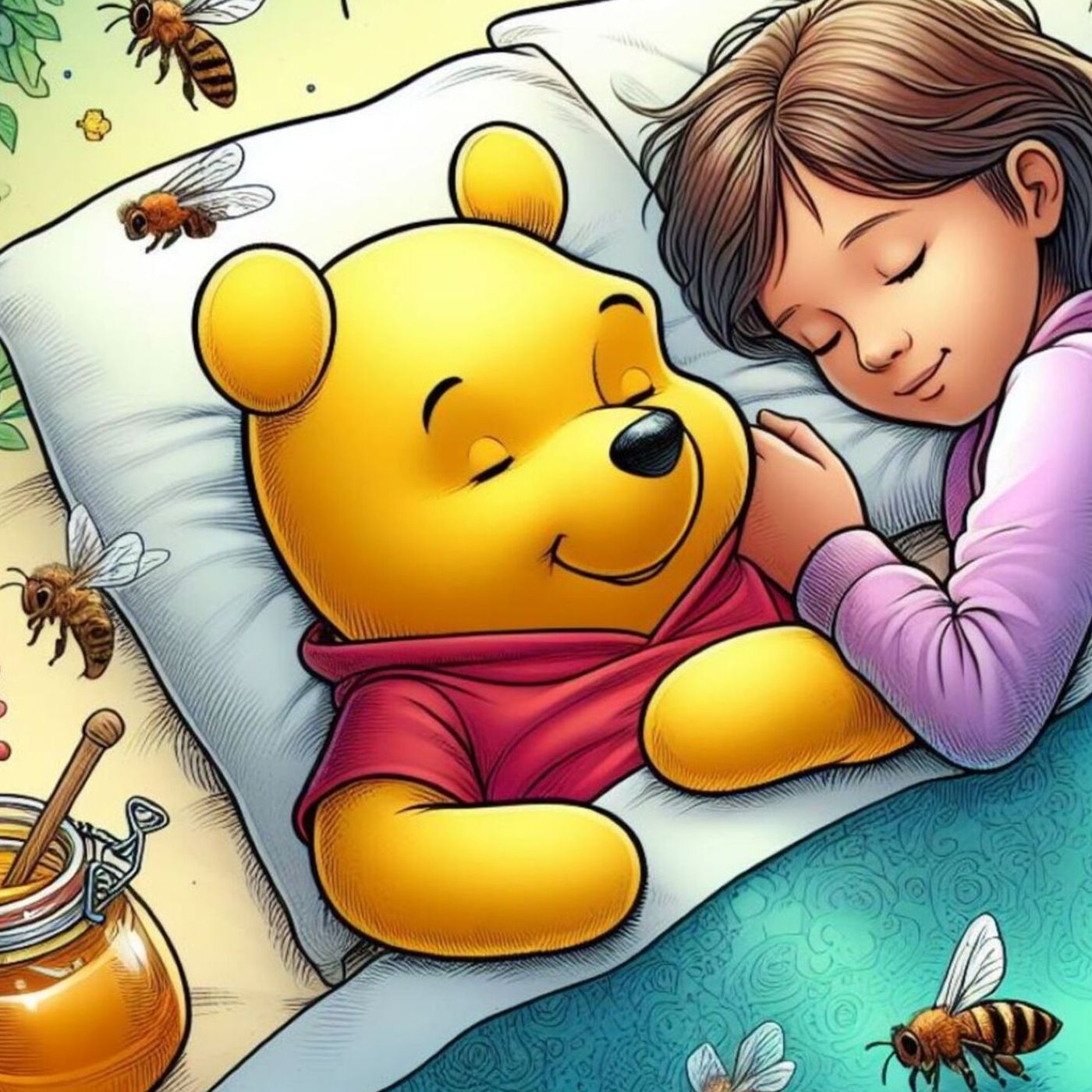🌜✨ La NANA del Goloso Oso POOH 🍯🐻 Más de una Hora de Dulces Sueños 🌟 Disney