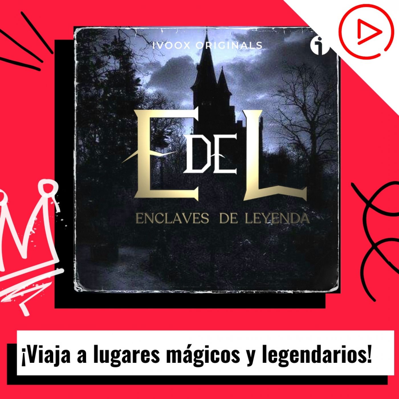 ¡Viaja a lugares mágicos y legendarios muy cerca de ti! - Con Álvaro Anula de "Enclaves de leyenda" episode artwork