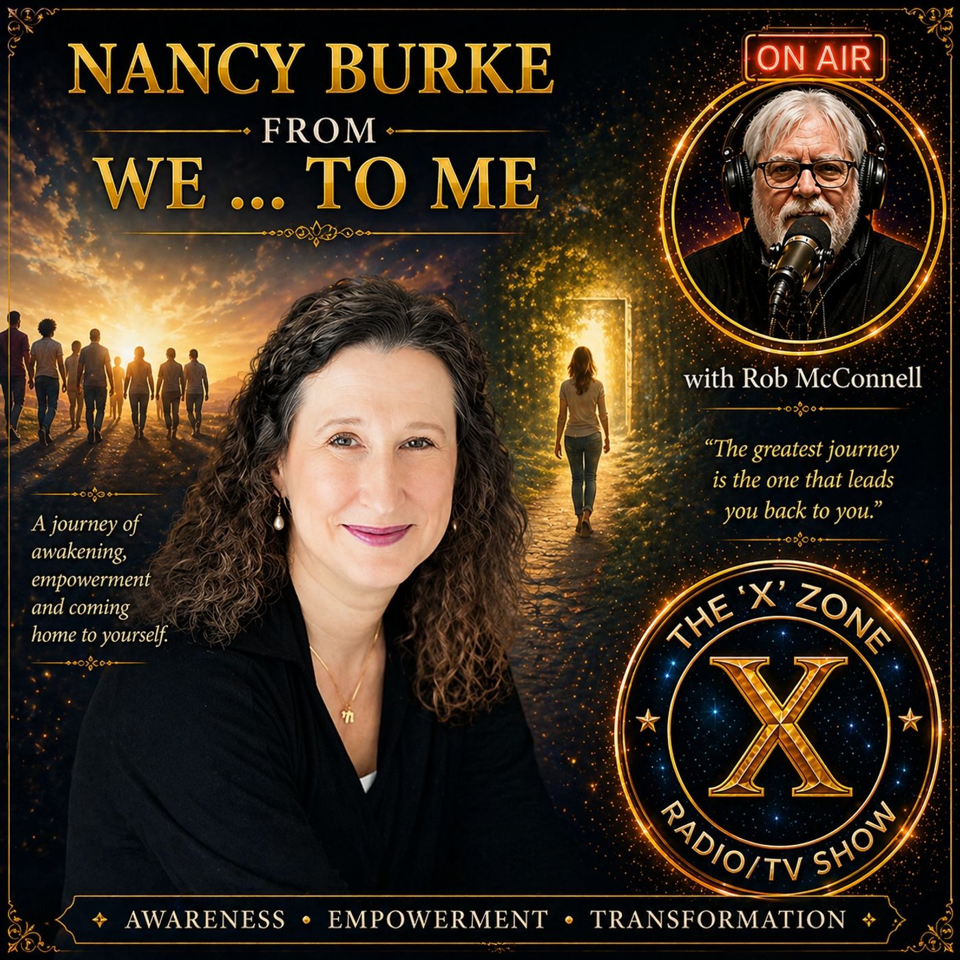 Rob McConnell Interviews - NANCY BURKE - From We … To Me