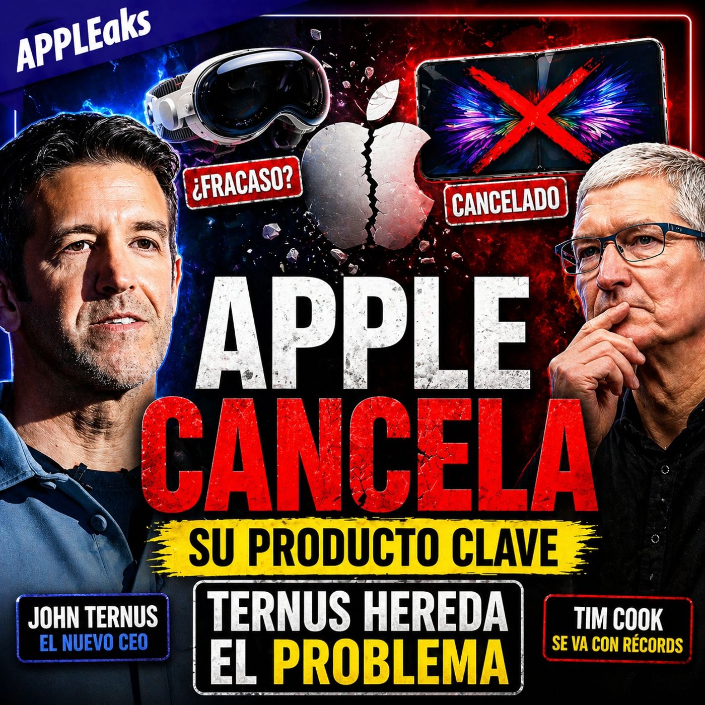 🚨 Apple CANCELA su producto clave… y John Ternus hereda el problema