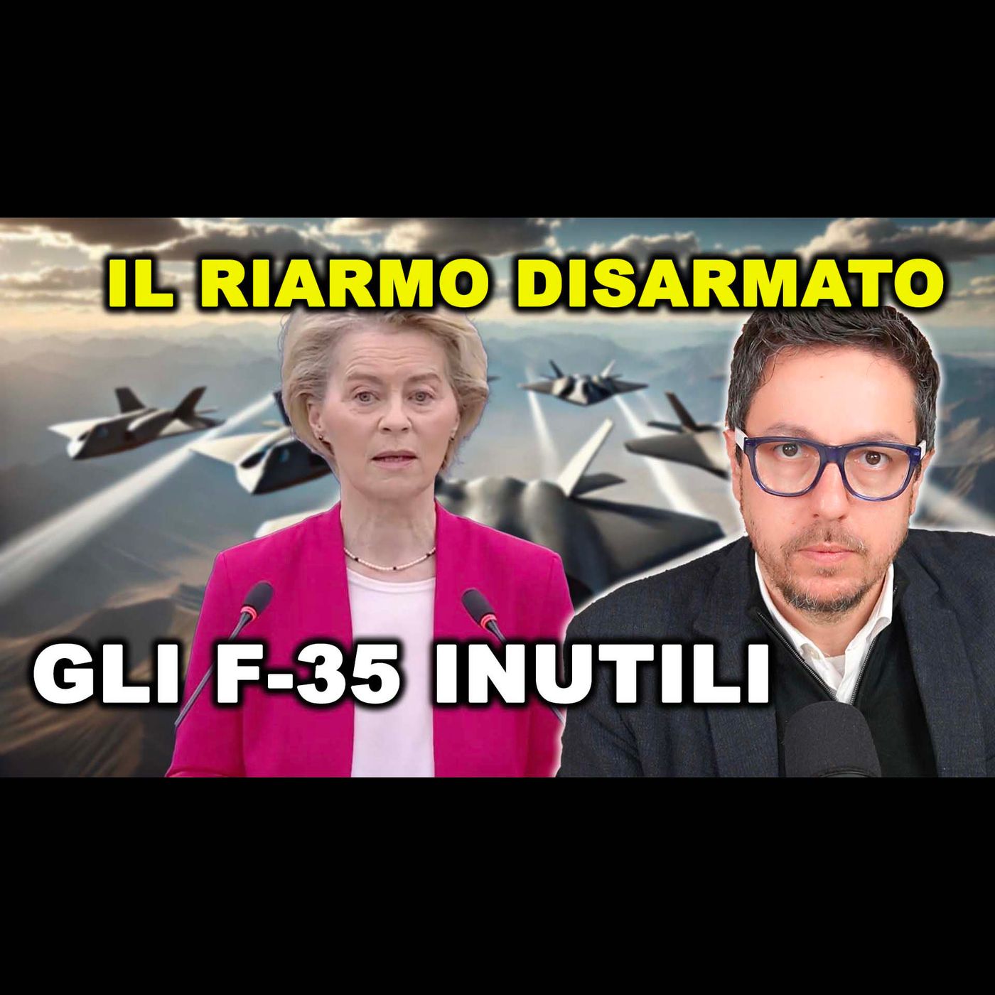 Gli F-35 SONO INUTILI, il Riarmo della Germania, L’EUROPA è senza armi e senza soldi