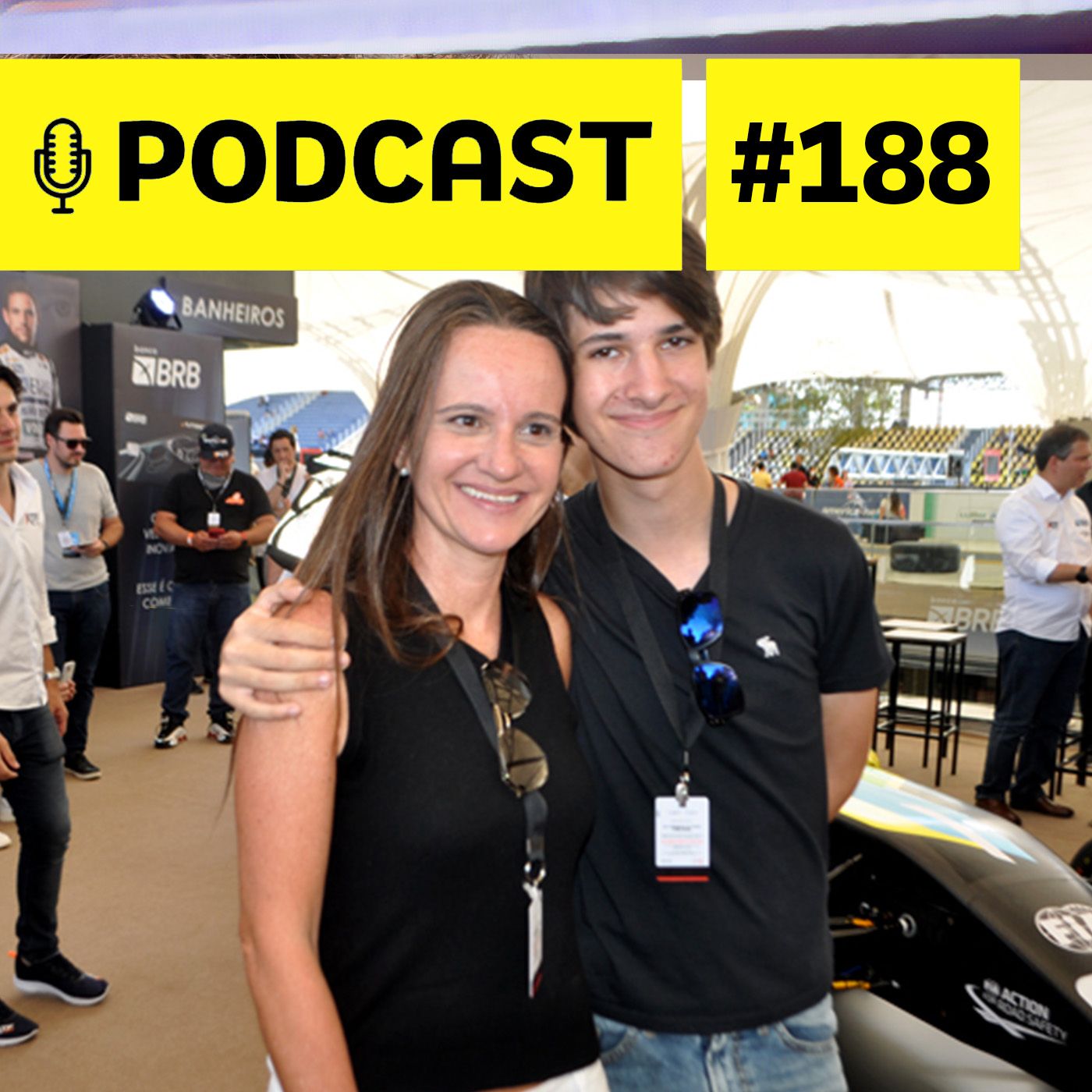 PODCAST #188 - Sobrinho de Rubens, Barrichello Bartz fala do tio, sobrenome, rivalidade do clã e relação com a mãe episode artwork