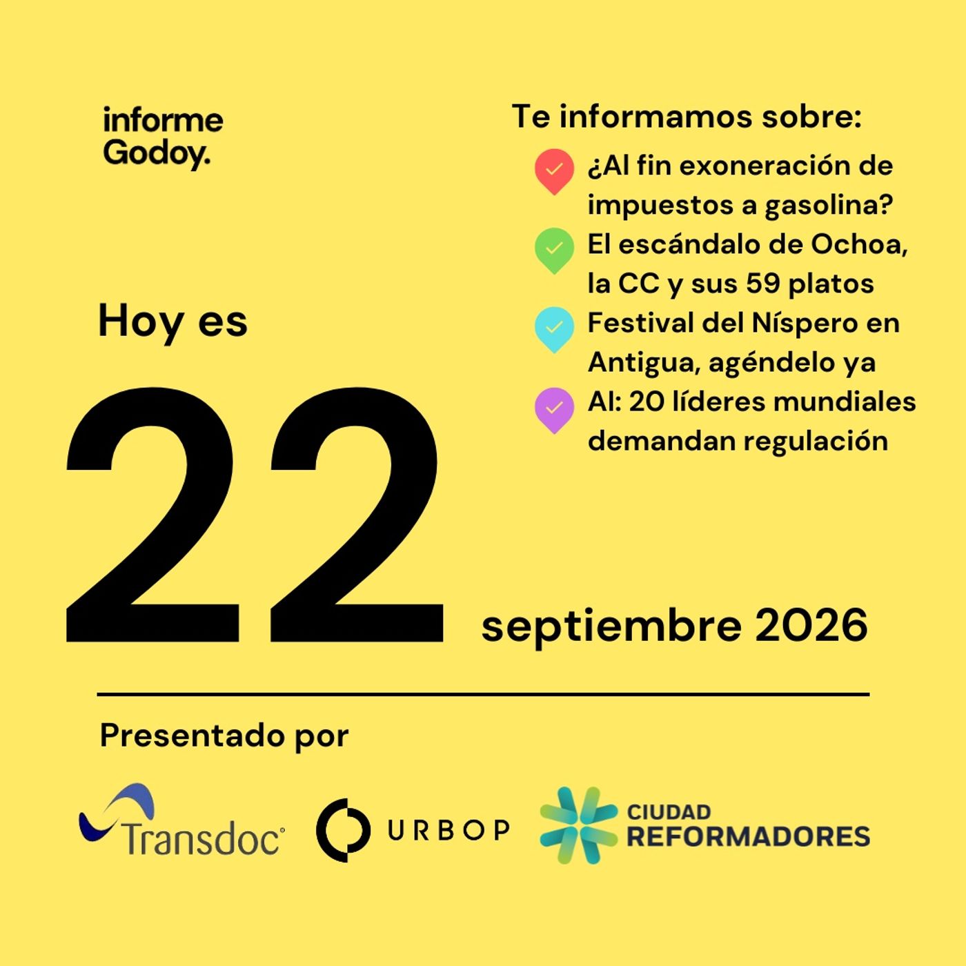 Portada de informeGodoy.
