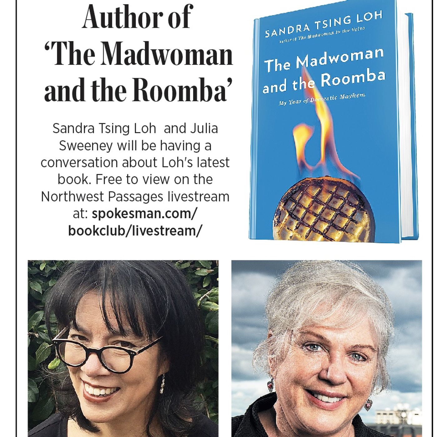 Northwest Passage Book Club Sandra Tsing Loh and Julia Sweeney episode artwork