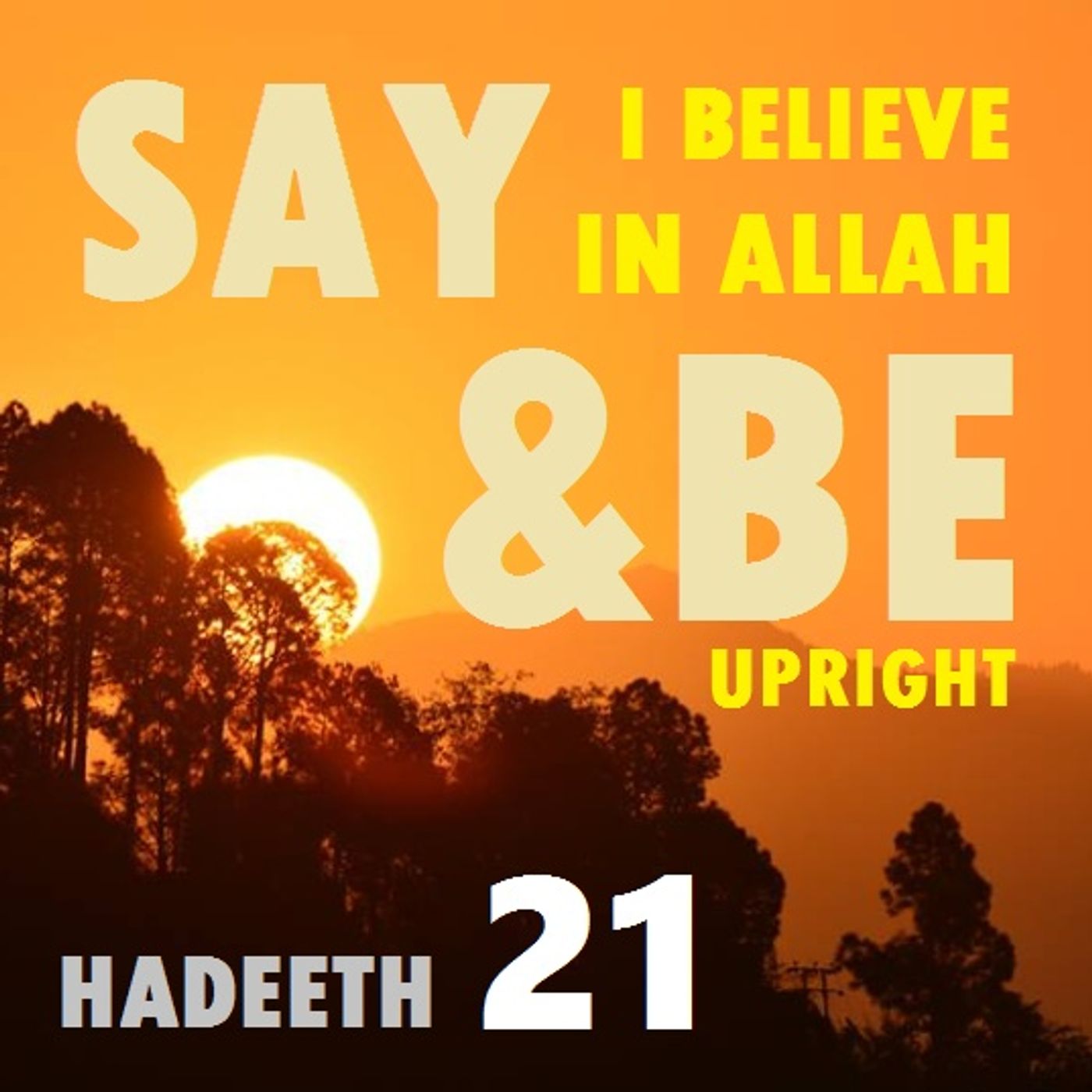 40 Hadeeth of al-Haafith an-Nawawee