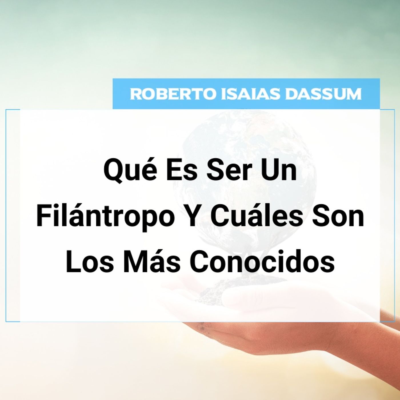 Filantropía