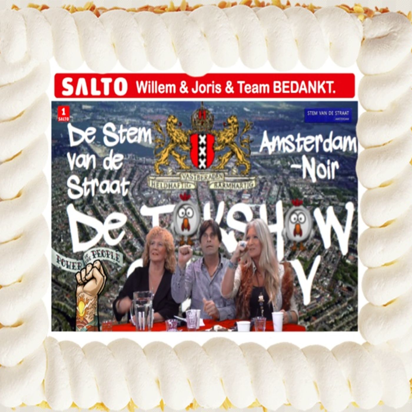 De àllerlaatste aflevering van De Stem van de Straat bij SALTOTV.