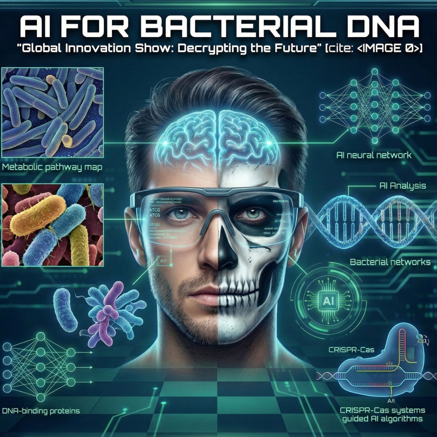 AI for Bacterial DNA episode artwork