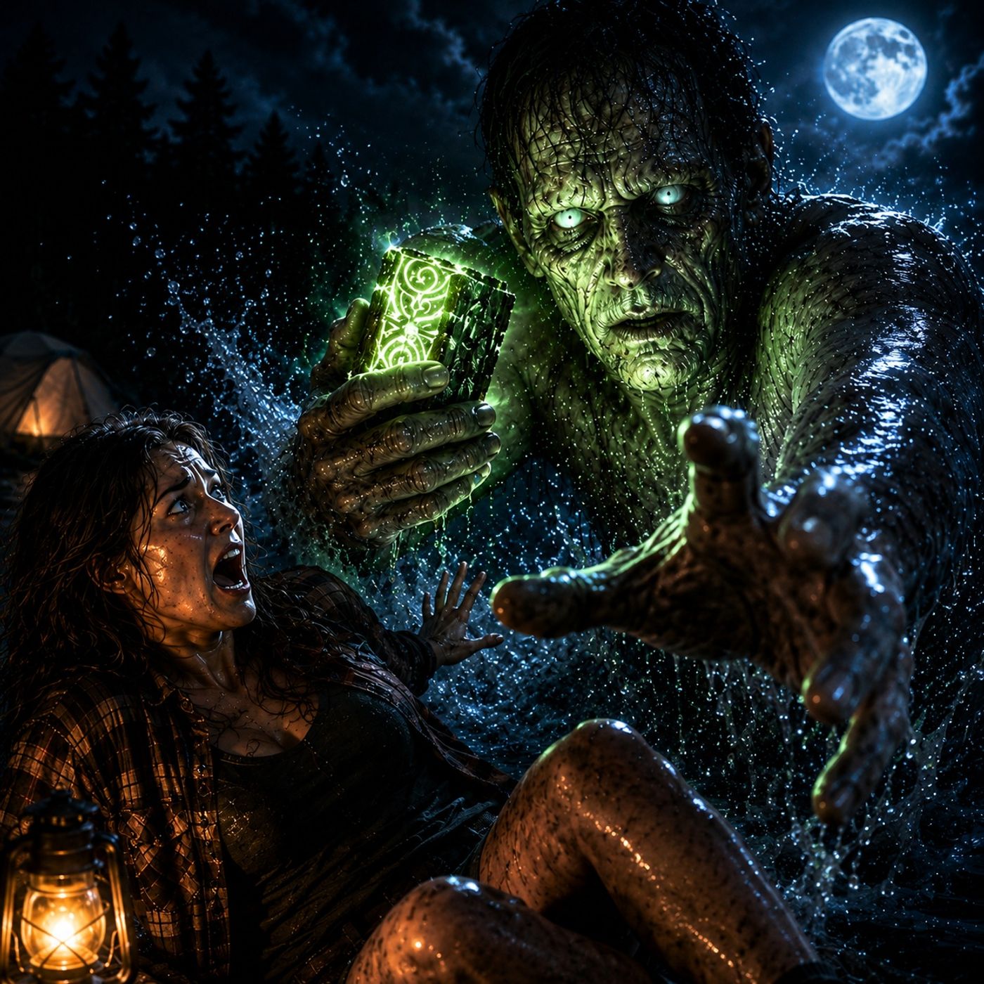 The Darkness Under Clear Lake: Cursed Objects & Body Horror Story