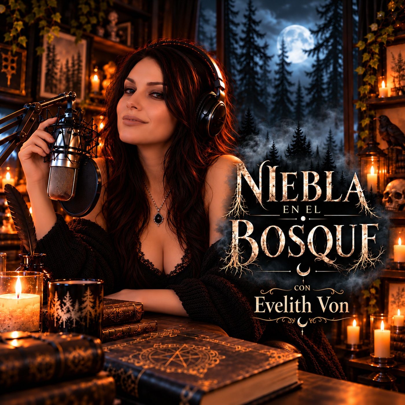 Niebla en el bosque con Evelith von podcast cover art