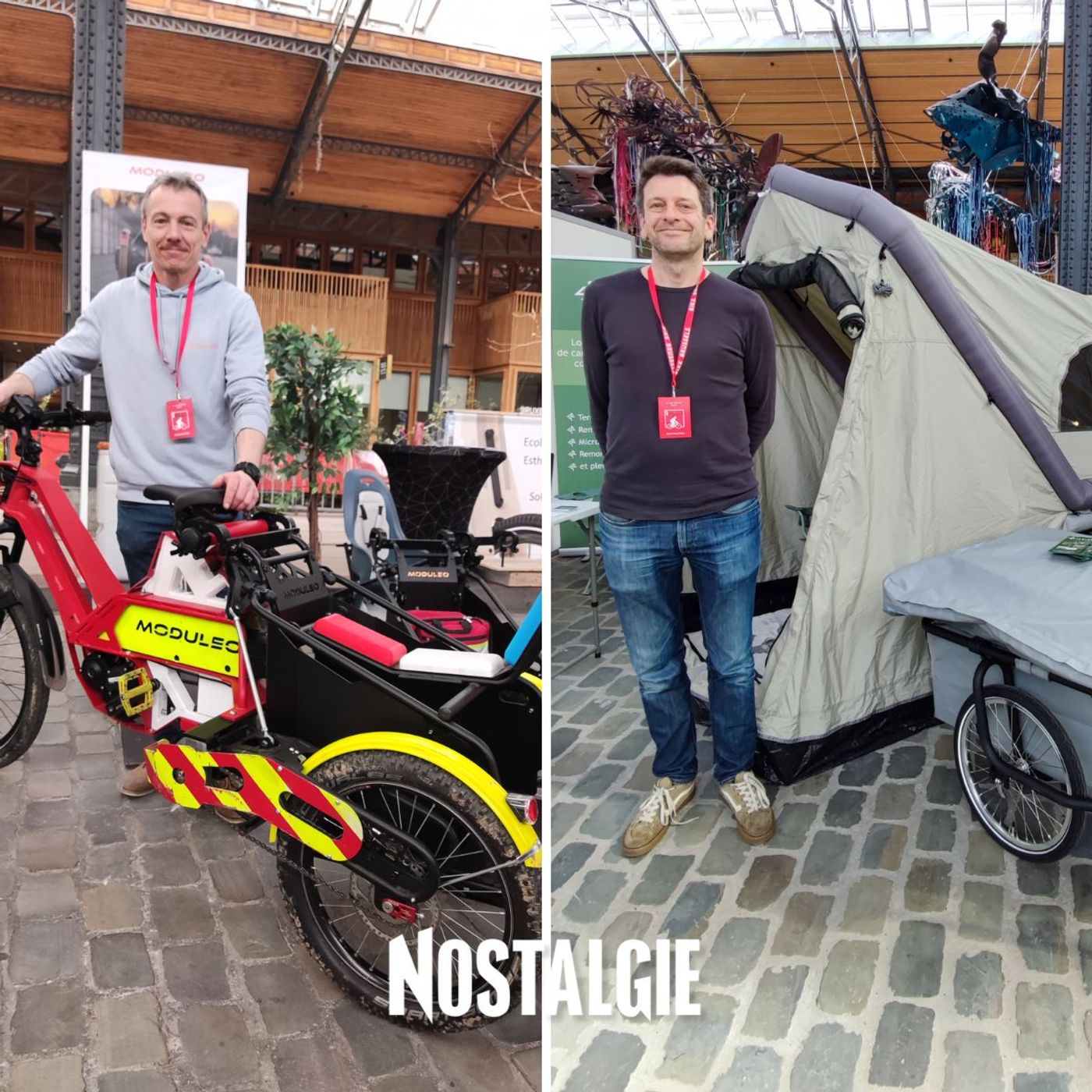 Un vélo cargo modulable, une tente sur cyclo-remorque et un kit pour passer à l'électrique episode artwork