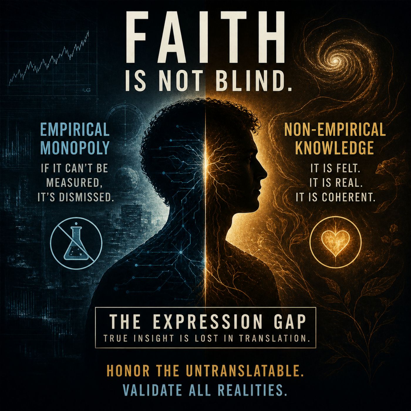 Faith is knowledge words cannot capture episode artwork