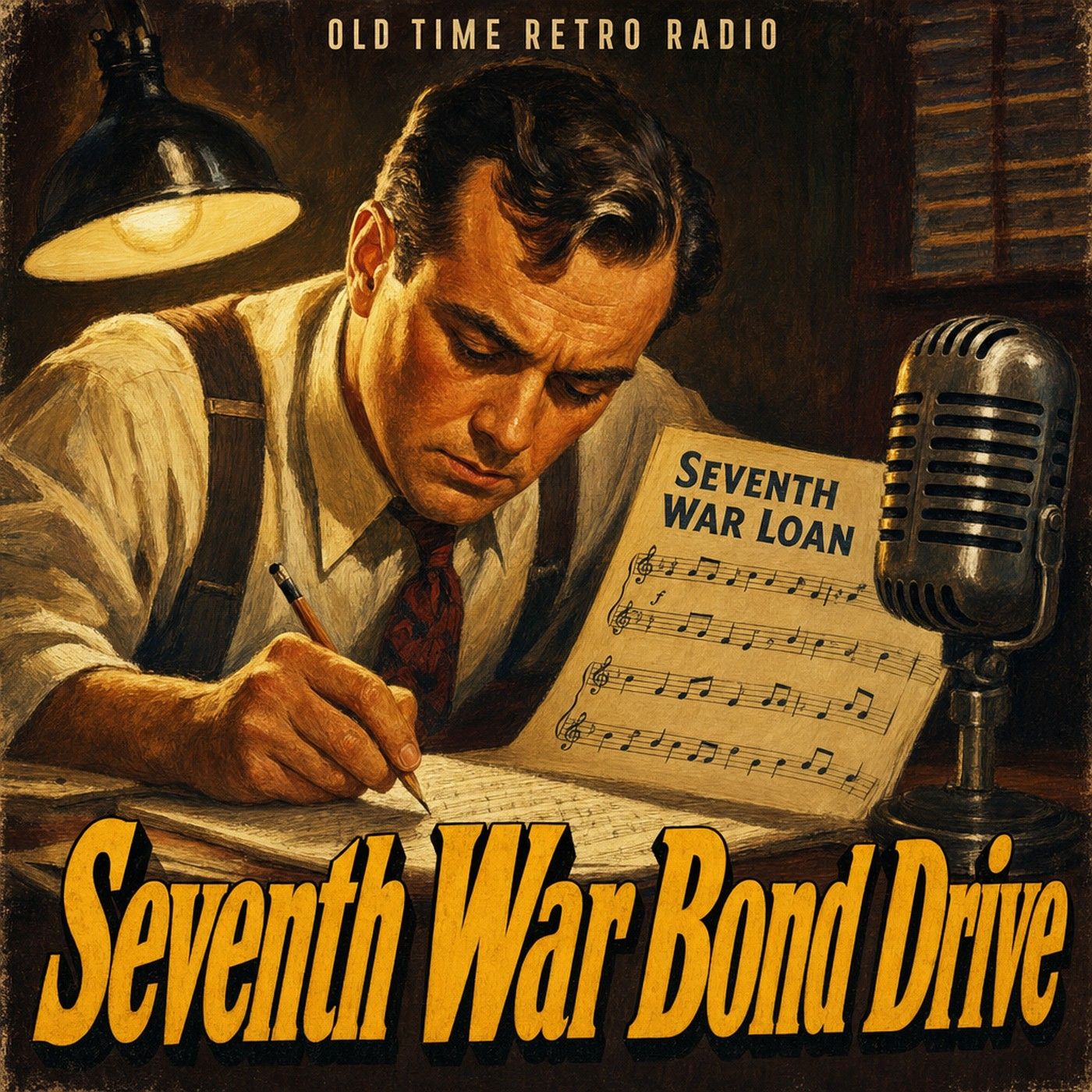 Fibber McGee and Molly - "Seventh War Bond Drive" (Old Time Radio, 1945) episode artwork