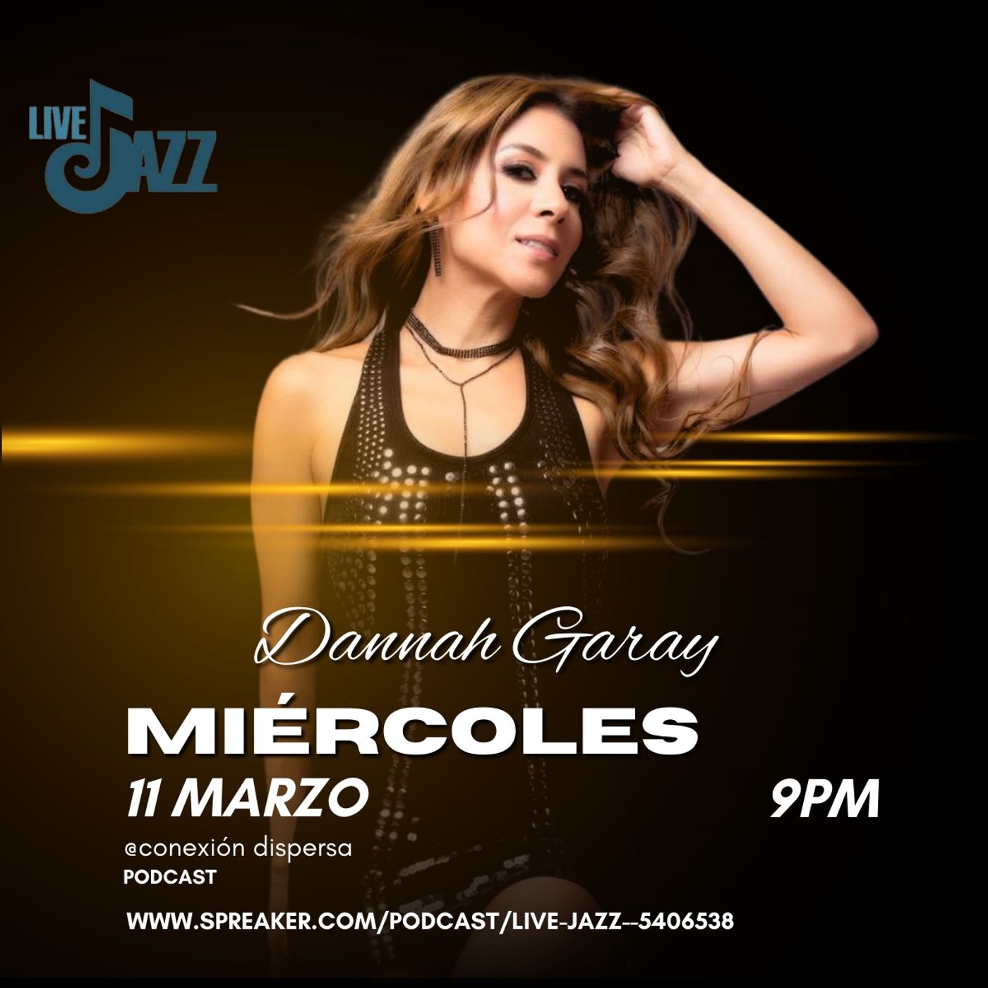 live jazz dannah Garay podcast episode artwork